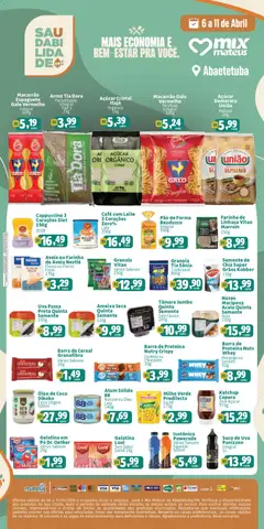 Mateus ofertas Saudabilidade - Pré-Visualização do folheto da loja Mateus, válido de 06.04.2026