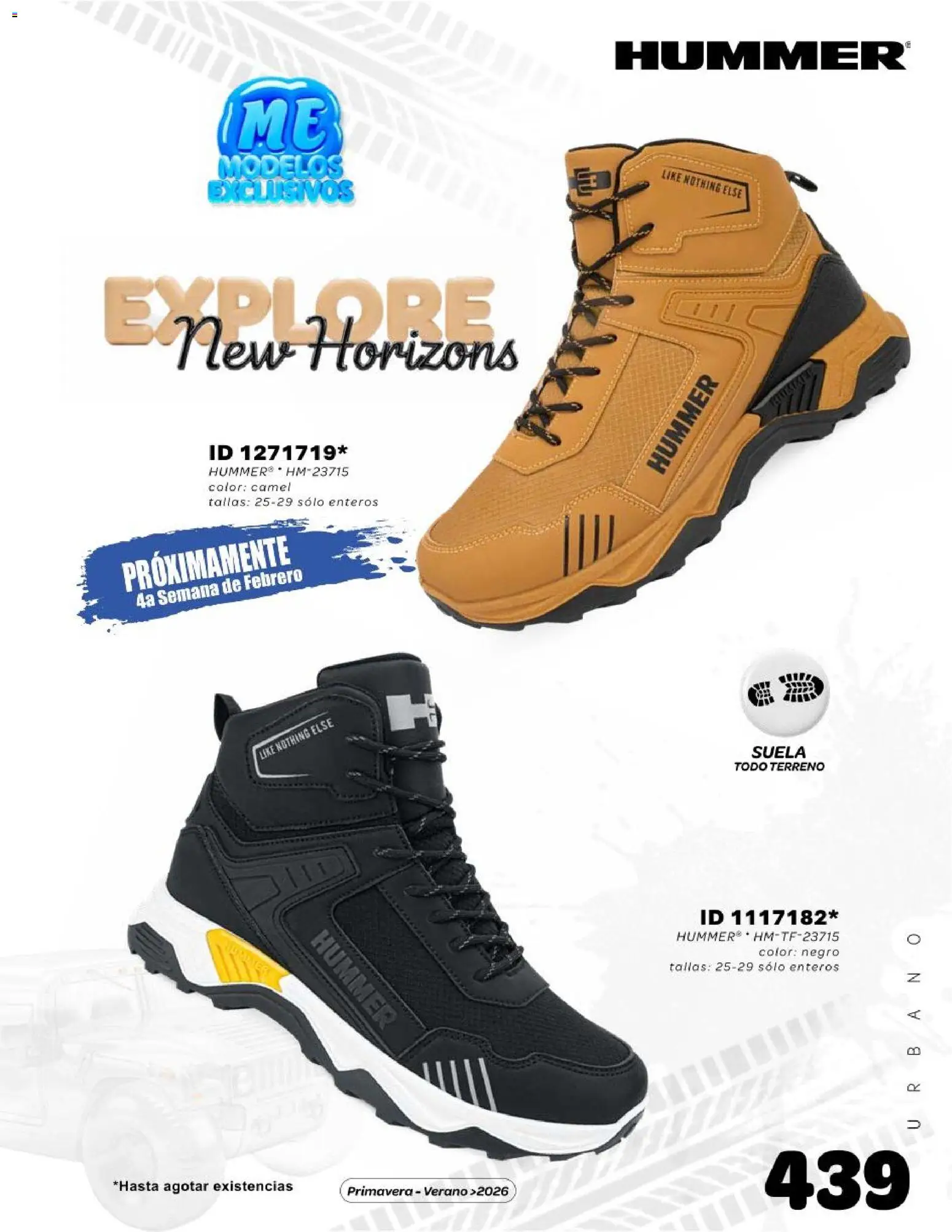 Nuevas ofertas de Price Shoes válidas en toda la República Mexicana desde el 15.02.2026. ¡Encuentra las mejores ofertas en Price Shoes catálogo Urbano! | Página: 439