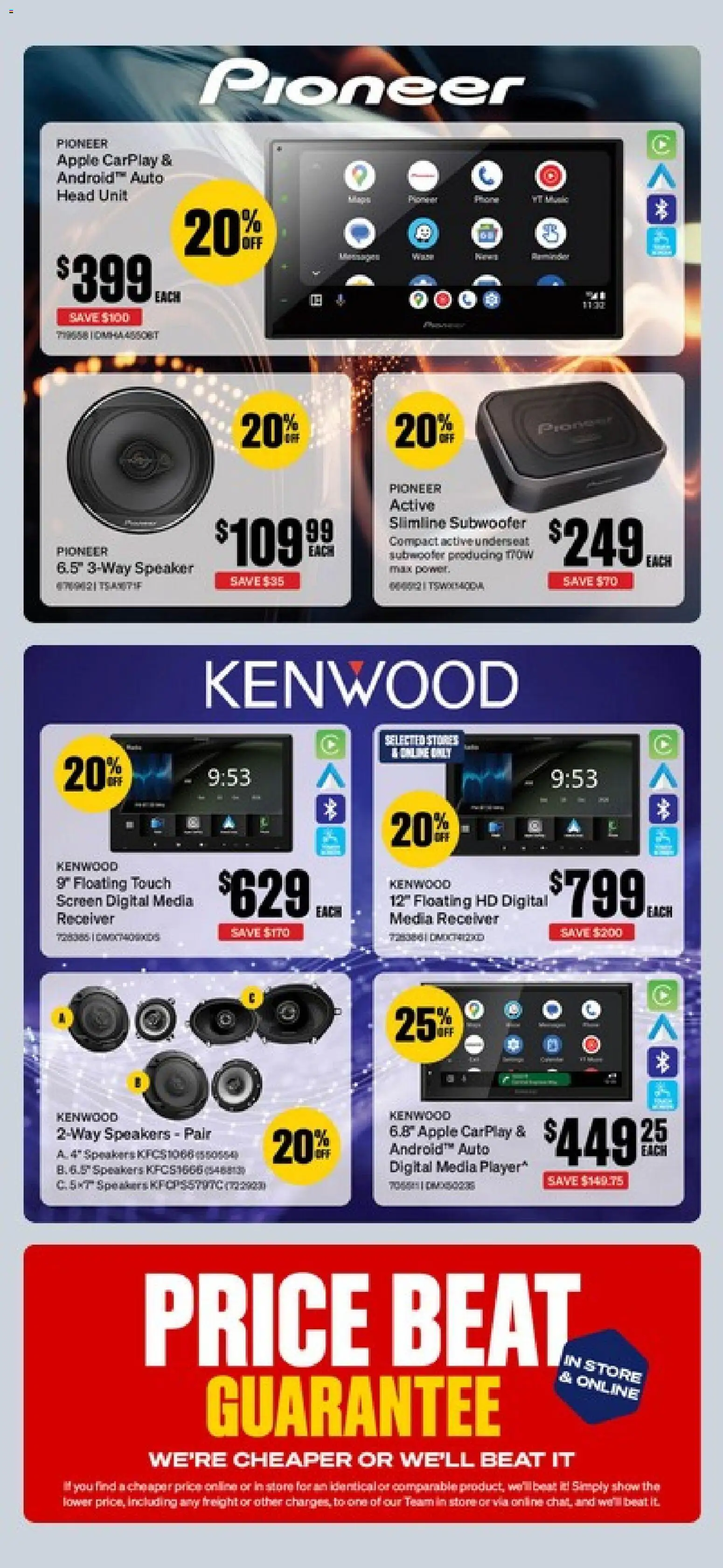 Supercheap Auto catalogue - valid from 22.04.2026 | Page: 6 | Products: Digital, Speaker, Screen