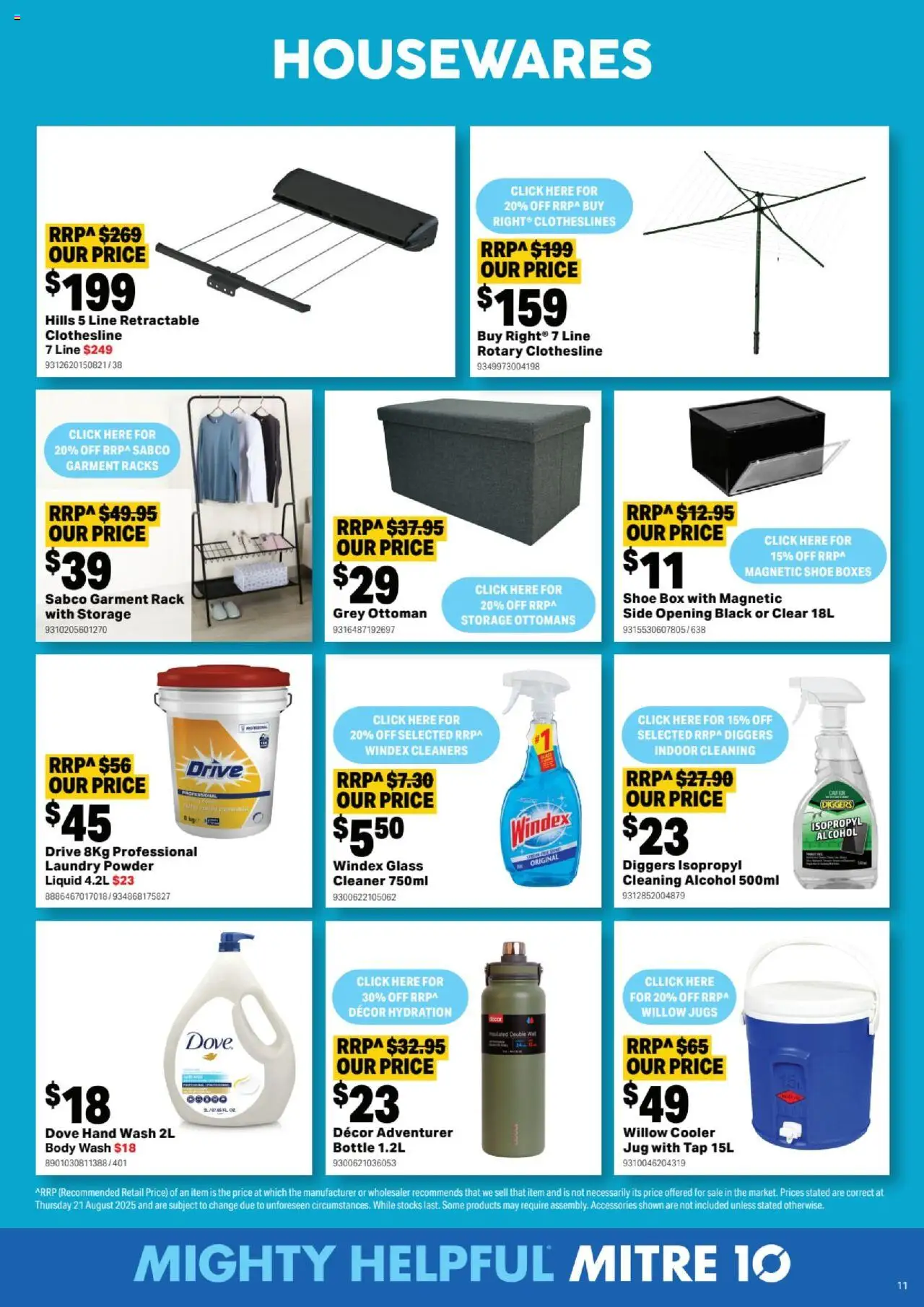 Mitre 10 catalogue - valid from 01.10.2025 | Page: 11