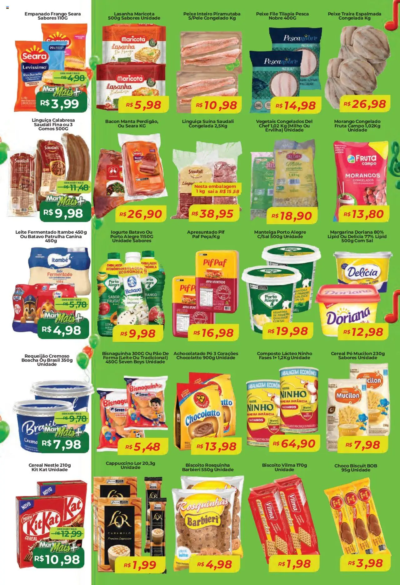 Mart Minas Folheto - válido de 18.09.2025 | Página: 2 | Produtos: Achocolatado, Doriana, Lasanha, Leite fermentado