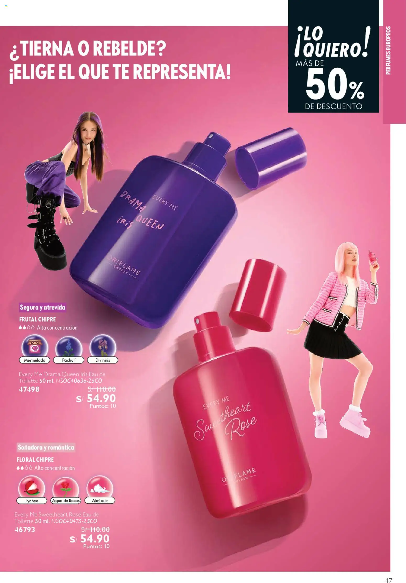 Catálogo Oriflame válido desde 28.03.2026 | Página: 47 | Productos: Té, Mermelada, EAU de Toilette
