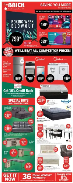 Preview of The Brick weekly flyer / circulaire from shop The Brick valid from 23.12.2025 | Page: 5