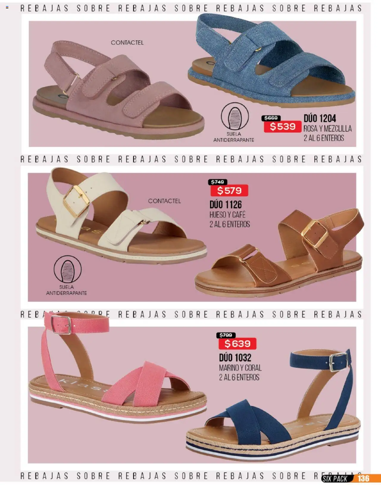 Nuevas ofertas de Cklass válidas en toda la República Mexicana desde el 23.06.2025. ¡Encuentra las mejores ofertas en Cklass catálogo Rebajas Sobre Calzado! | Página: 137 | Productos: Café, Sobre