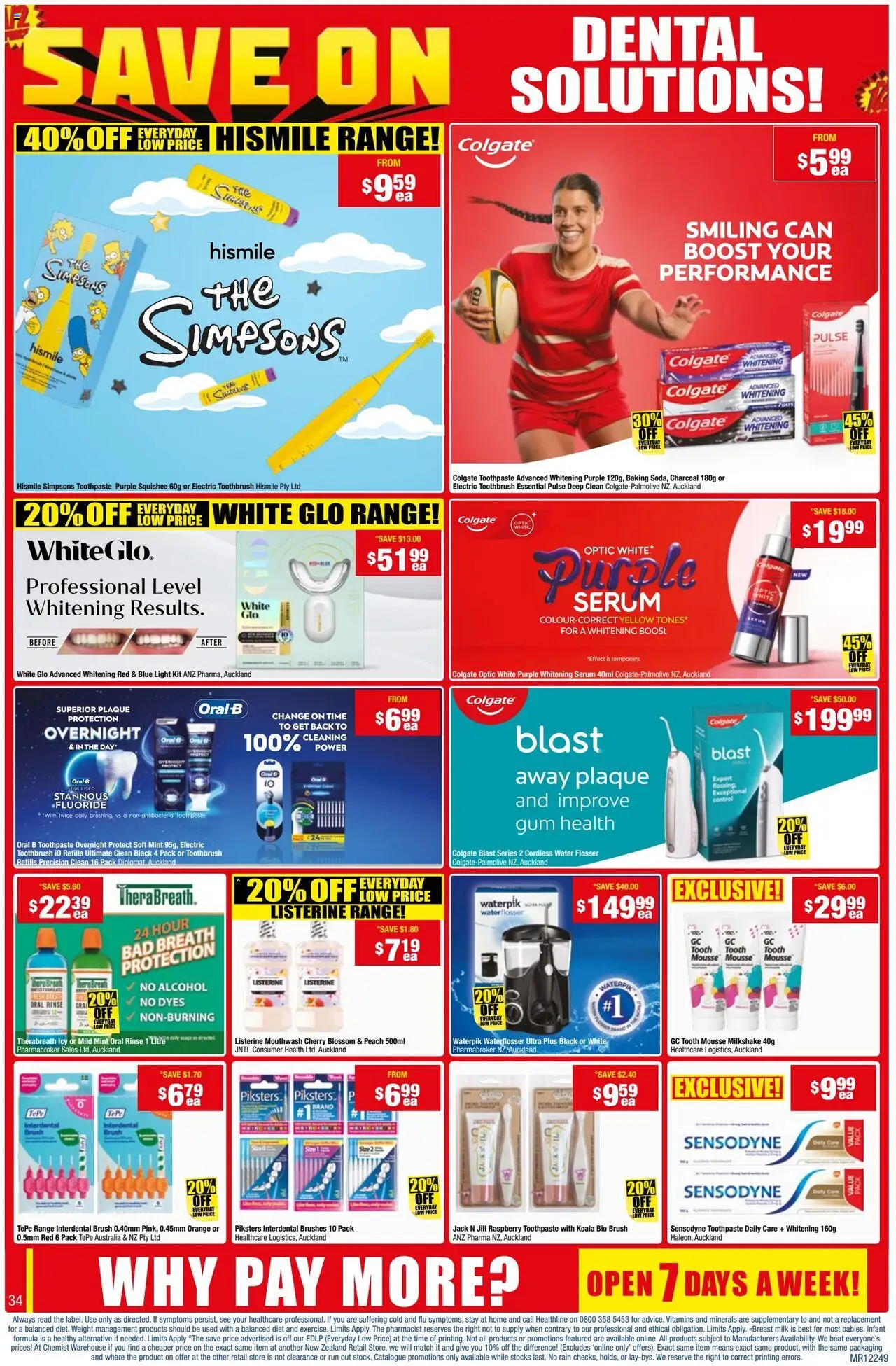 Chemist Warehouse catalogue from 08.09.2025 | Page: 34