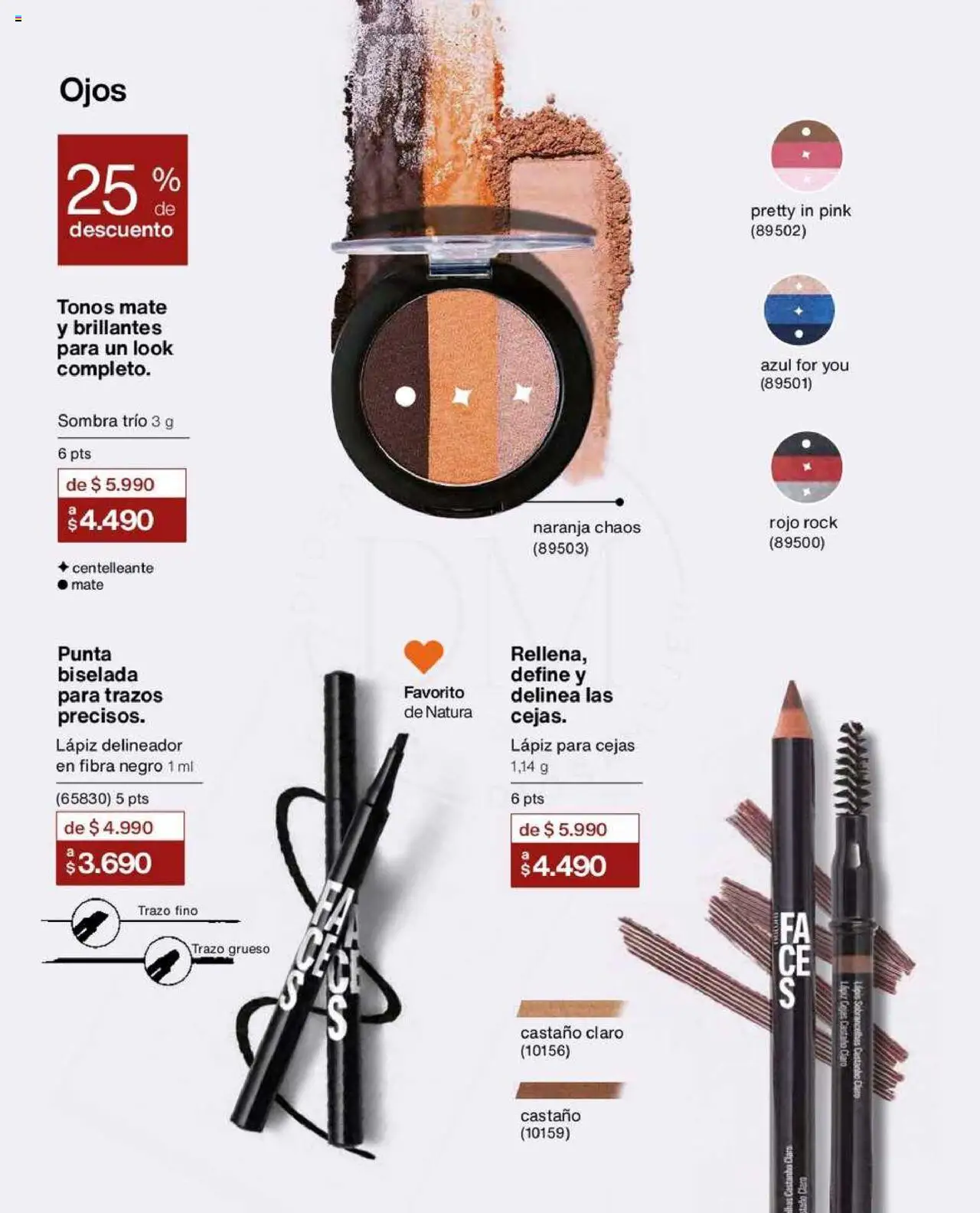 Natura catálogo │ válido desde el 22.07.2025 | Página: 67 | Productos: Mate, Sombra, Delineador
