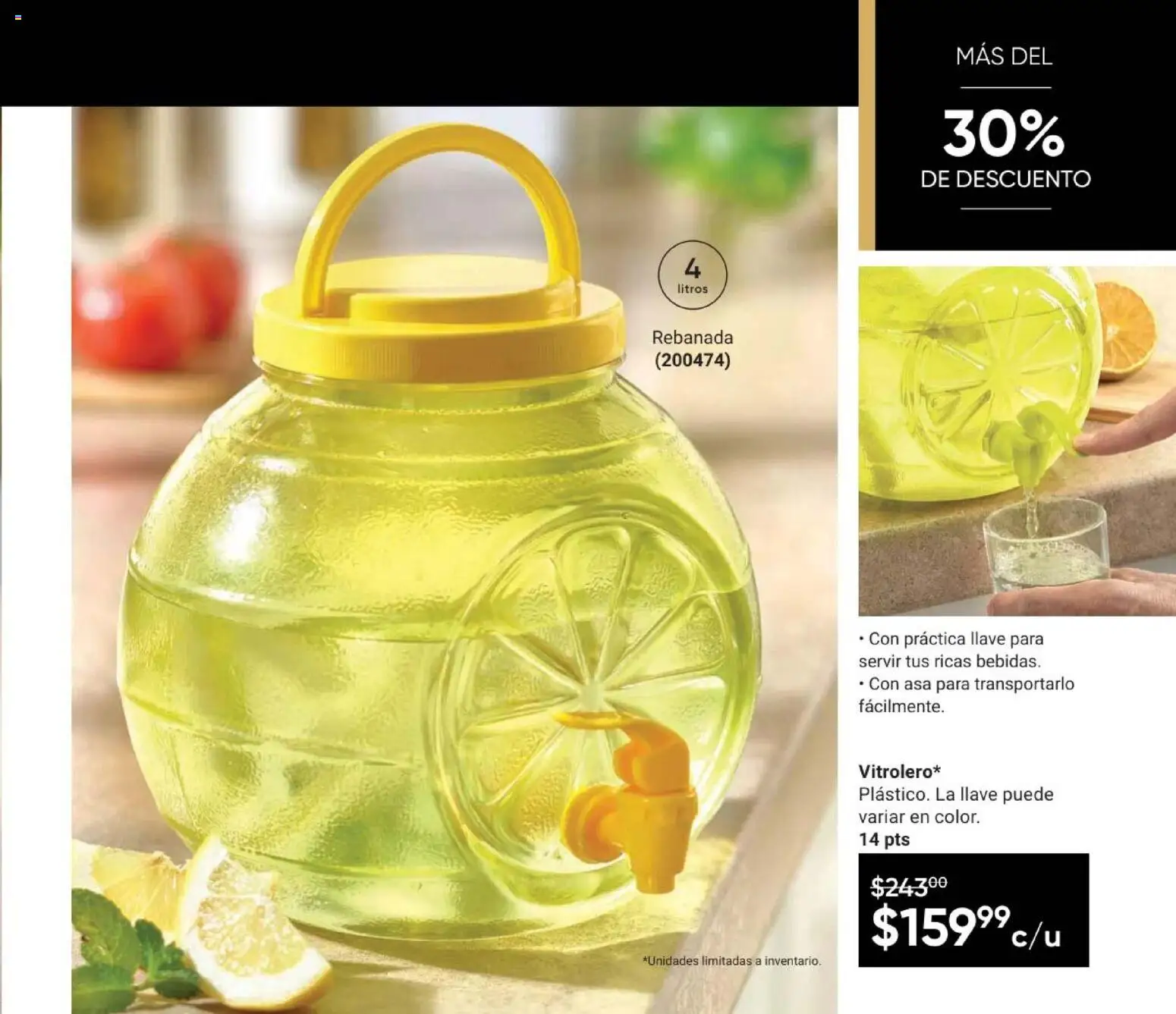 Nuevas ofertas de AVON válidas en toda la República Mexicana desde el 08.05.2026. ¡Encuentra las mejores ofertas en AVON Casa & Estilo 8 2026! | Página: 73 | Productos: Llave