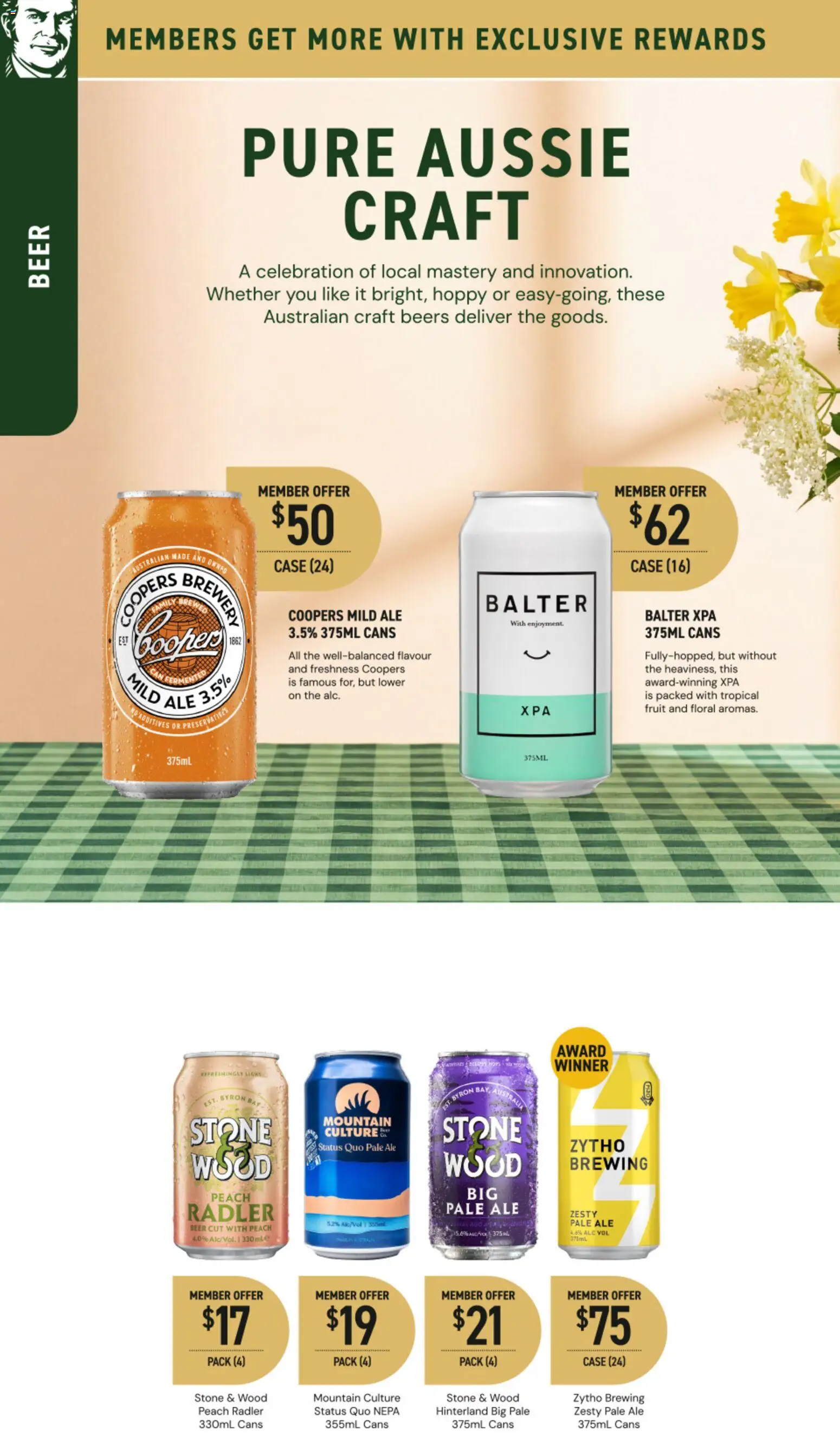 Dan Murphy's catalogue - valid from 19.03.2026 | Page: 36 | Products: Light, Beer, Wood, Case