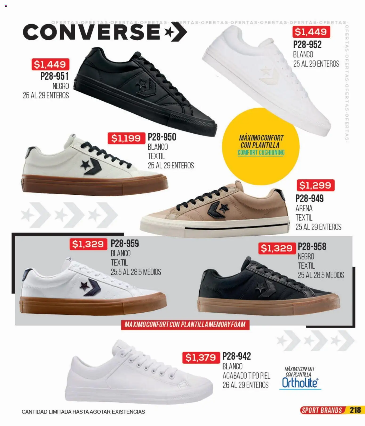 Nuevas ofertas de Cklass válidas en toda la República Mexicana desde el 12.01.2026. ¡Encuentra las mejores ofertas en Cklass catálogo Mega Ofertas Calzado! | Página: 219