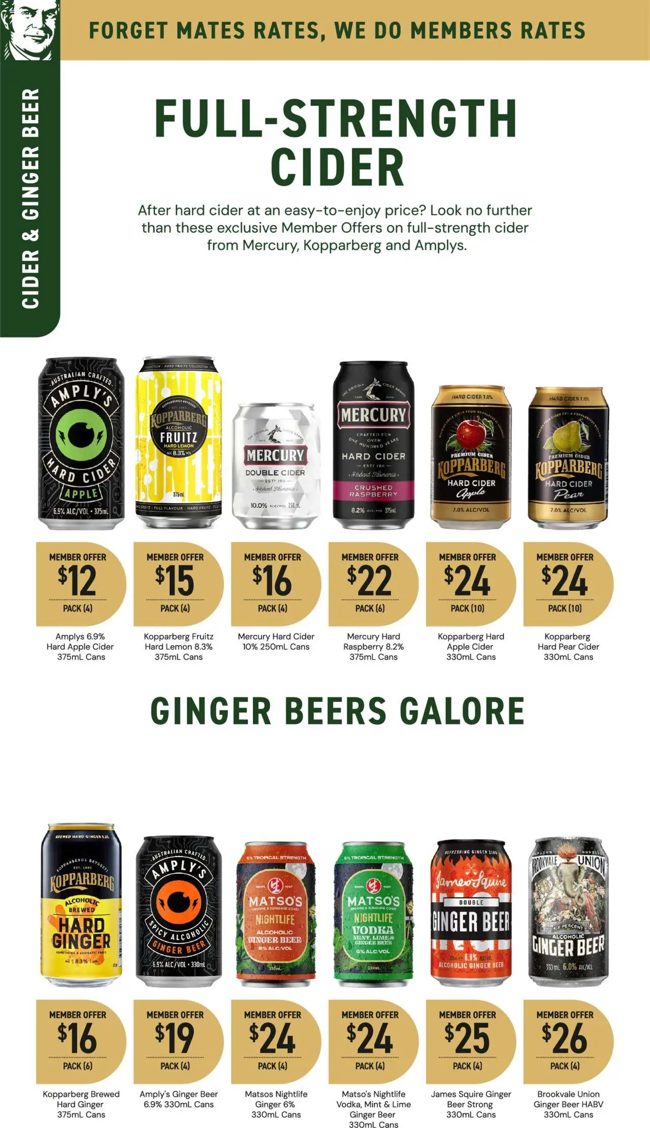 Dan Murphy's catalogue - valid from 09.10.2025 | Page: 33 | Products: Ginger, Beer, Lemon, Raspberry
