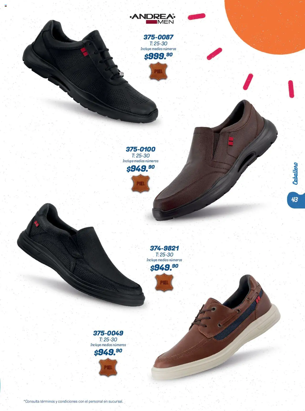 Nuevas ofertas de Andrea válidas en toda la República Mexicana desde el 22.06.2025. ¡Encuentra las mejores ofertas en Andrea catálogo Summer Time! | Página: 43