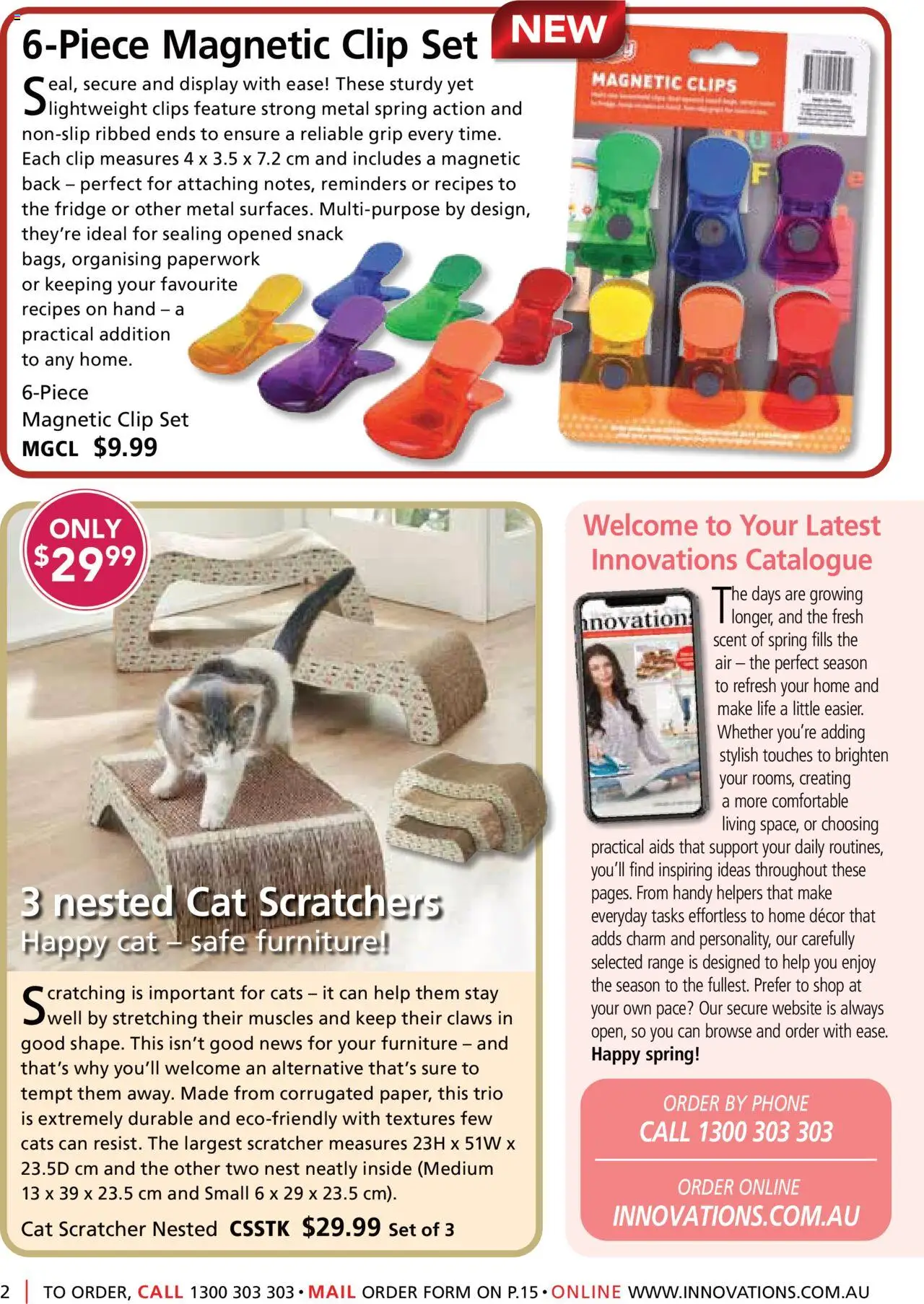 Innovations catalogue - valid from 27.08.2025 | Page: 2 | Products: Phone, Multipurpose, Fridge, Safe