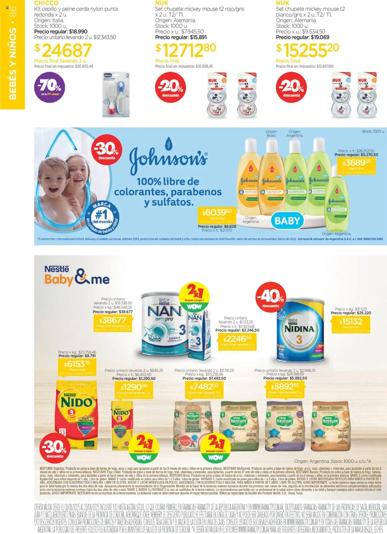 Farmacity catálogo │ válido desde el 03.06.2025 | Página: 86 | Productos: Peine, Polvo, Maiz, Mouse