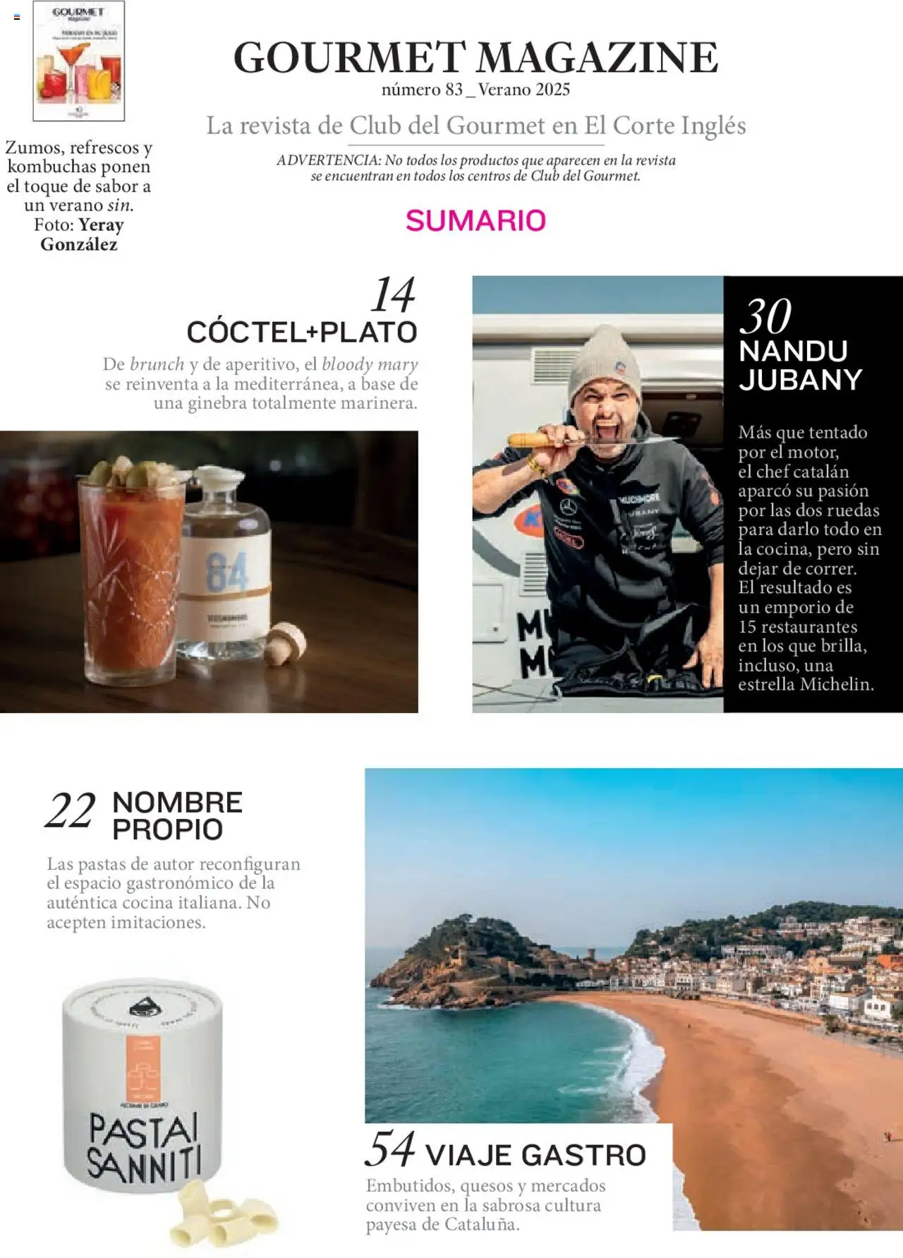 Nuevas ofertas de El Corte Inglés válidas en toda la República Mexicana desde el 27.06.2025. ¡Encuentra las mejores ofertas en El Corte Inglés Gourmet Magazin! | Página: 4 | Productos: Ginebra, Pasta, Cocina