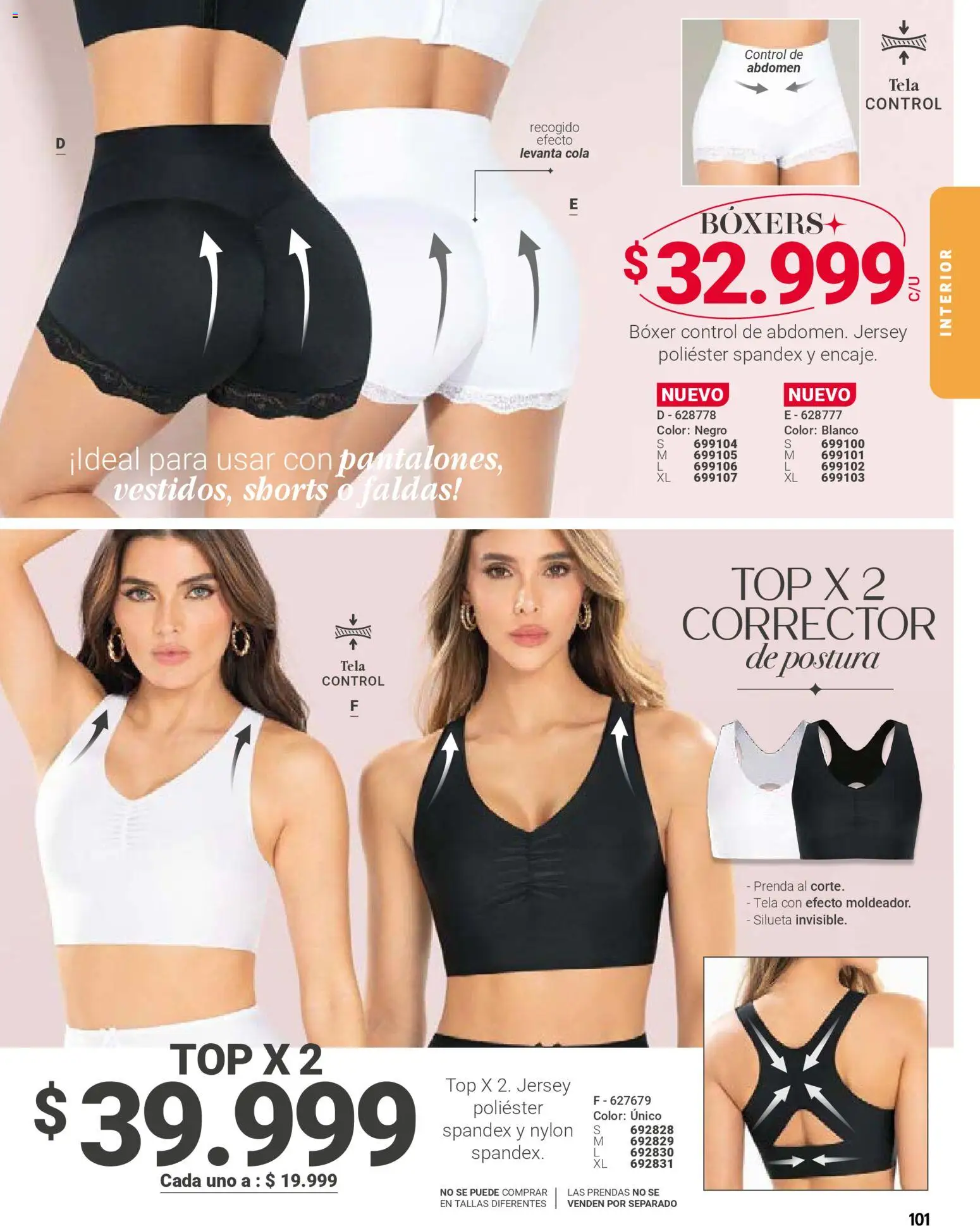 Carmel revista - valida desde el 01.02.2026 | Página: 101 | Productos: Boxers, Top, Corrector, Faldas