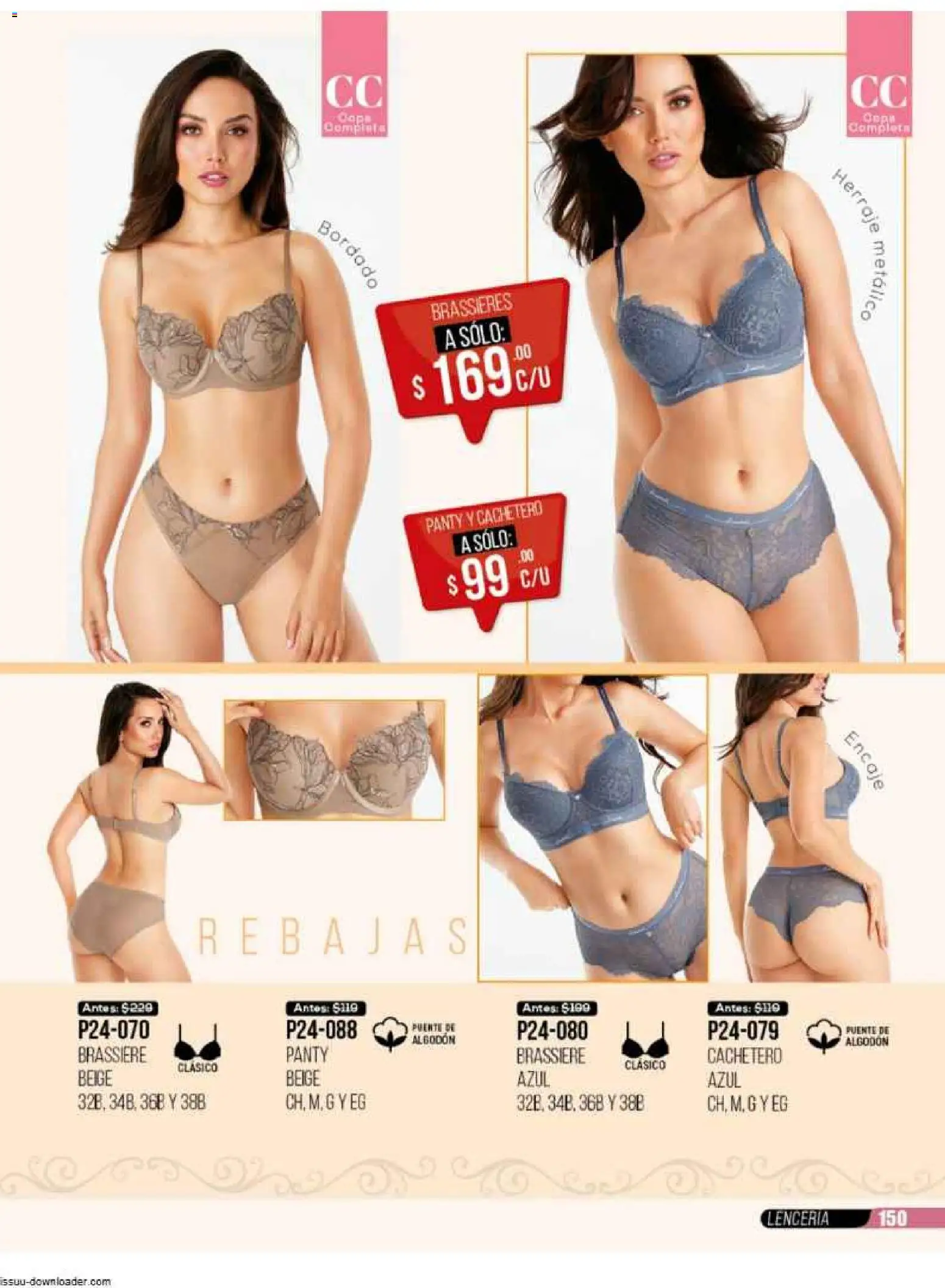 Nuevas ofertas de Cklass válidas en toda la República Mexicana desde el 31.10.2025. ¡Encuentra las mejores ofertas en Cklass catálogo Super Rebajas Ropa! | Página: 153 | Productos: Algodón, Lenceria, Cachetero