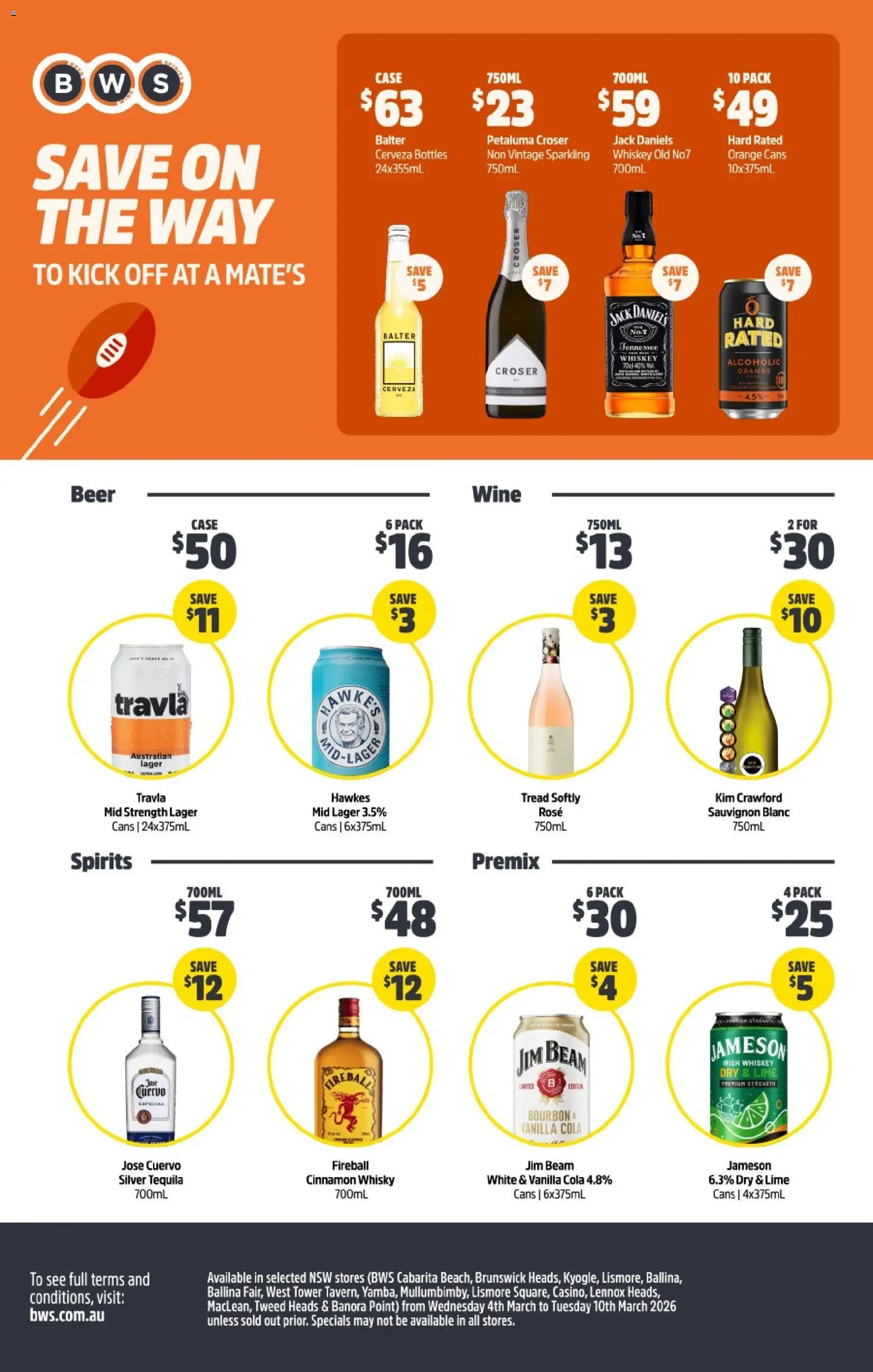 Woolworths catalogue - valid from 04.03.2026 | Page: 55 | Products: Wine, Beer, Whiskey, Lime