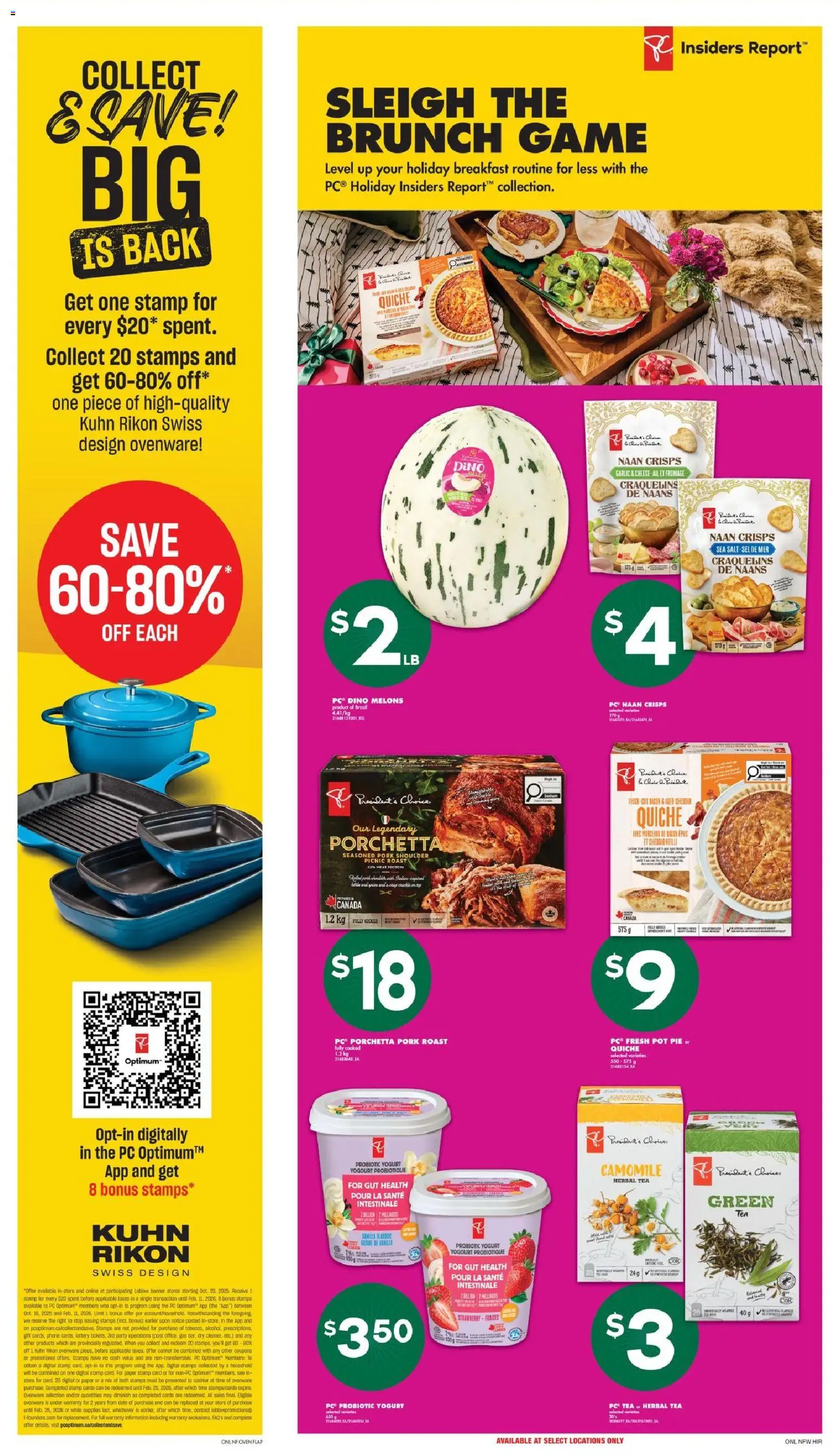 No Frills flyer valid from 25.12.2025 | Page: 10 | Products: Tea, PC, Game, Yogurt