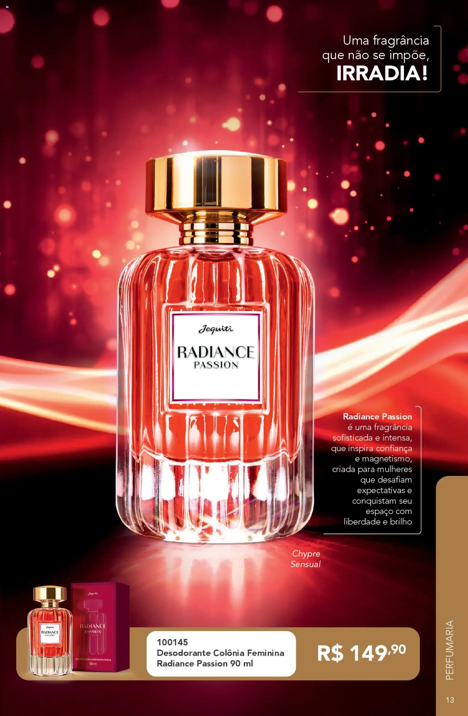 Jequiti Folheto - válido de 30.01.2026 | Página: 13 | Produtos: Fragrância, Desodorante