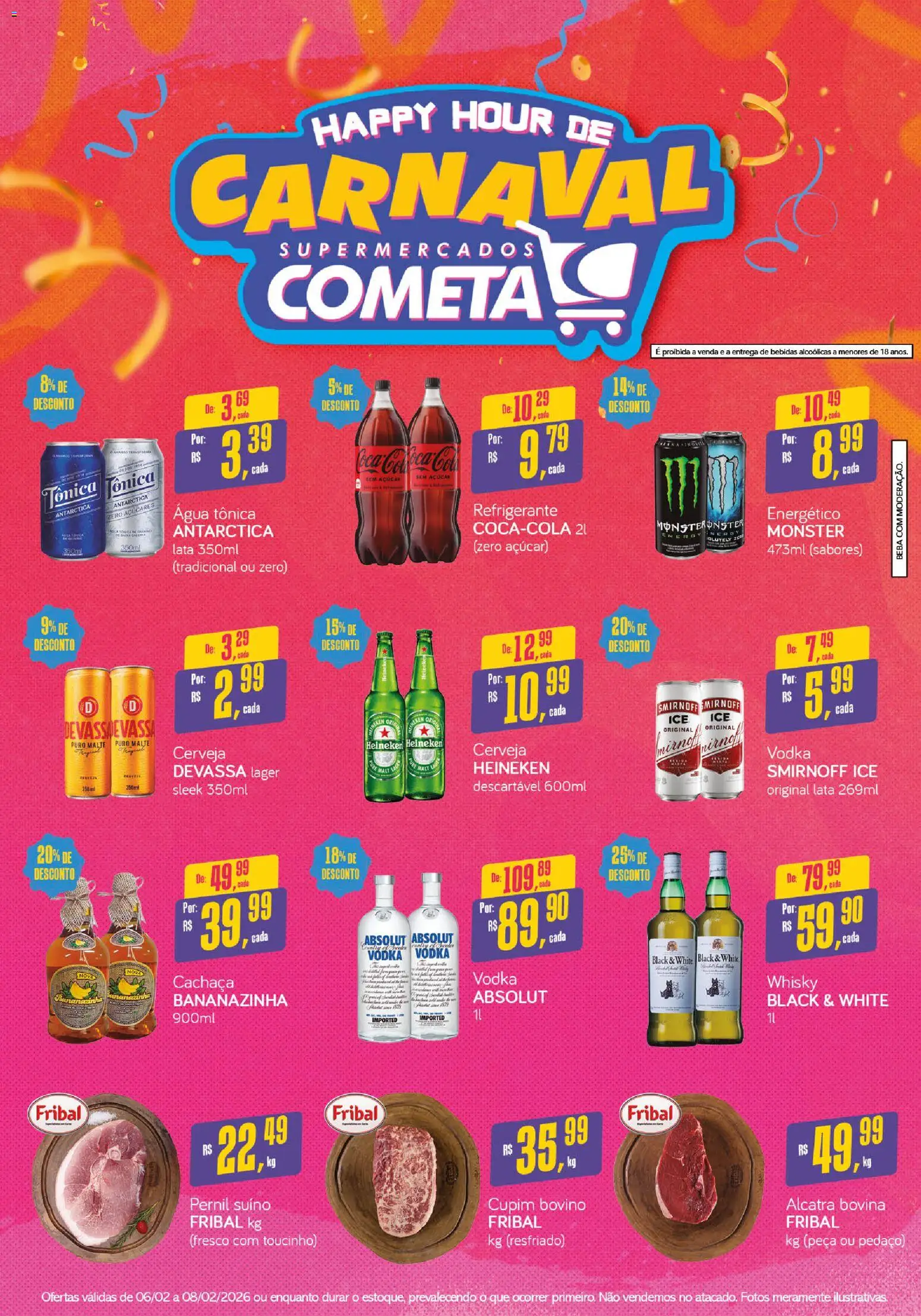 Cometa Supermercados Folheto - válido de 06.02.2026 | Página: 1