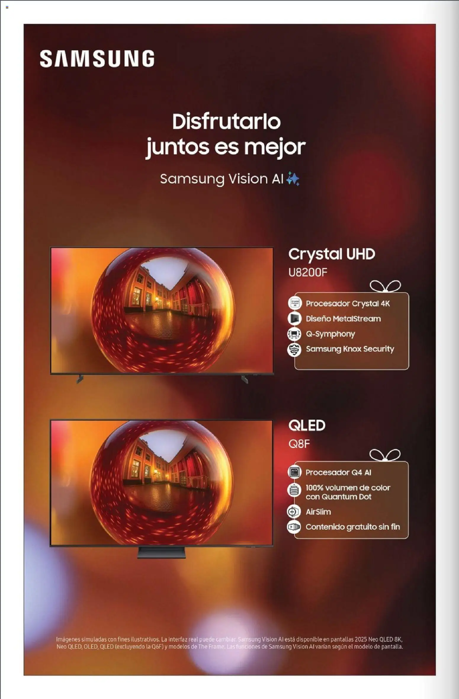 Nuevas ofertas de Costco válidas en toda la República Mexicana desde el 01.12.2025. ¡Encuentra las mejores ofertas en Costco Revista Diciembre! | Página: 2 | Productos: Pantallas