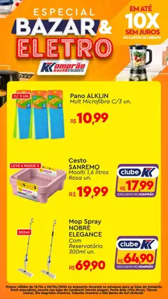 Komprao Atacadista ofertas Bazar & Eletro - Pré-Visualização do folheto da loja Komprao Atacadista, válido de 15.04.2026