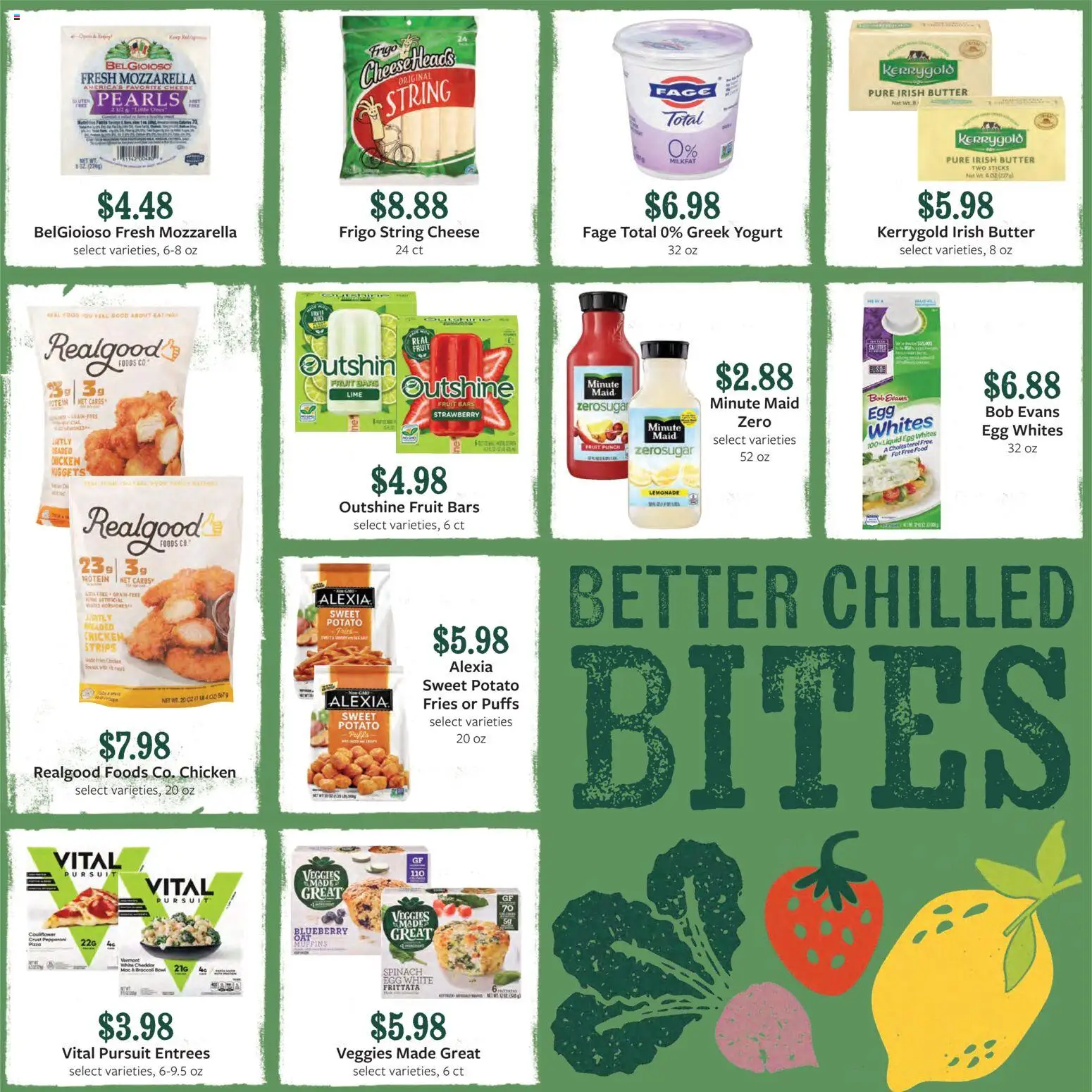 Fareway Weekly Ad - valid from 05.01.2026 | Page: 14 | Products: Spinach, Butter, Cheese, Lime