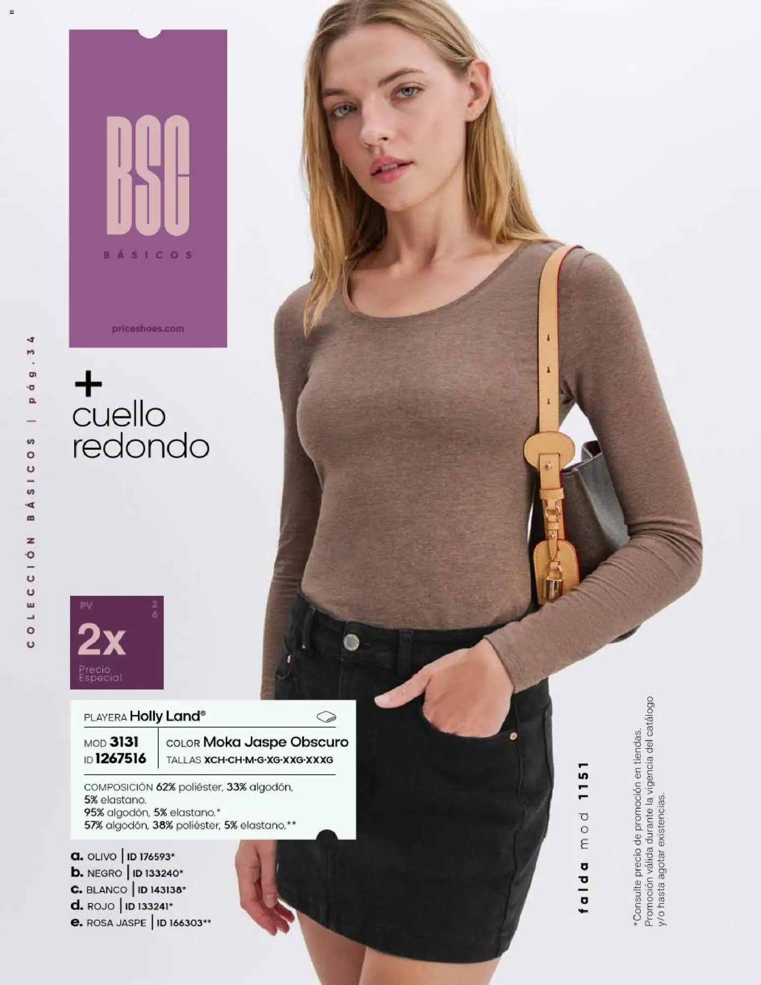 Nuevas ofertas de Price Shoes válidas en toda la República Mexicana desde el 05.02.2026. ¡Encuentra las mejores ofertas en Price Shoes catálogo Collection básicos! | Página: 34