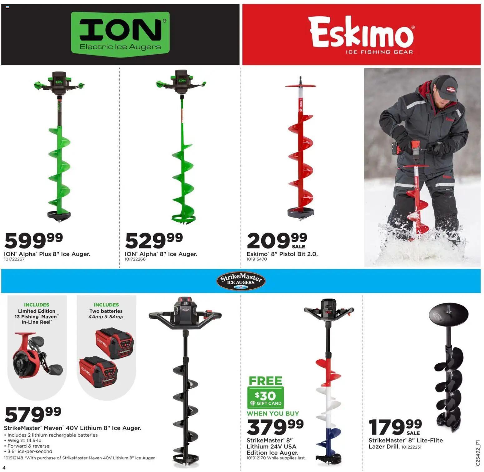 Mills Fleet Farm Ice Fishing - valid from 04.12.2025 | Page: 4 | Products: Weight