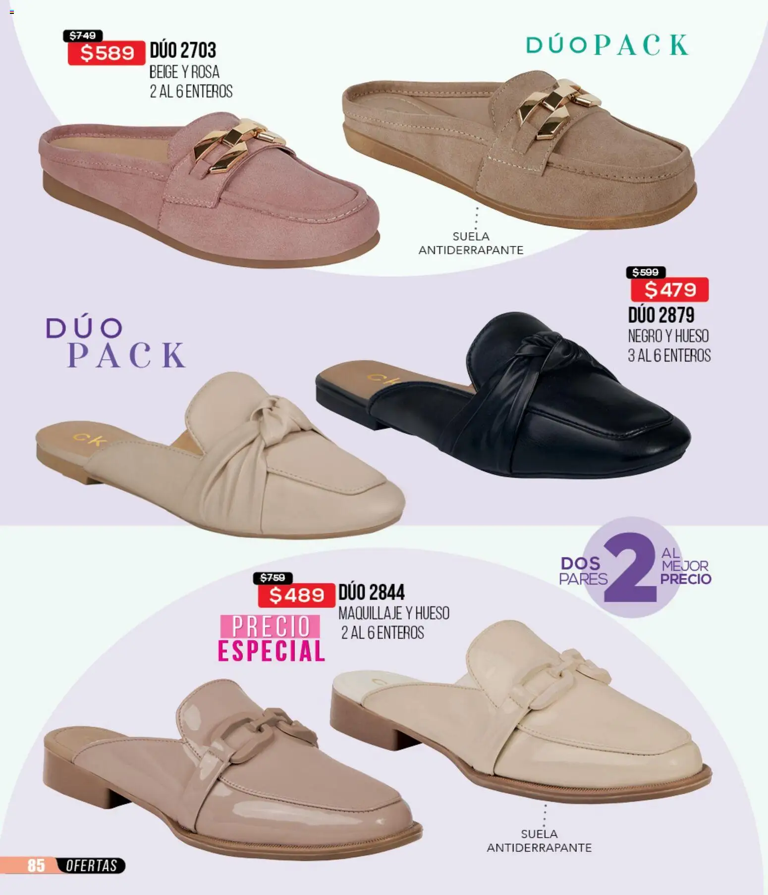 Nuevas ofertas de Cklass válidas en toda la República Mexicana desde el 12.01.2026. ¡Encuentra las mejores ofertas en Cklass catálogo Mega Ofertas Calzado! | Página: 86 | Productos: Maquillaje