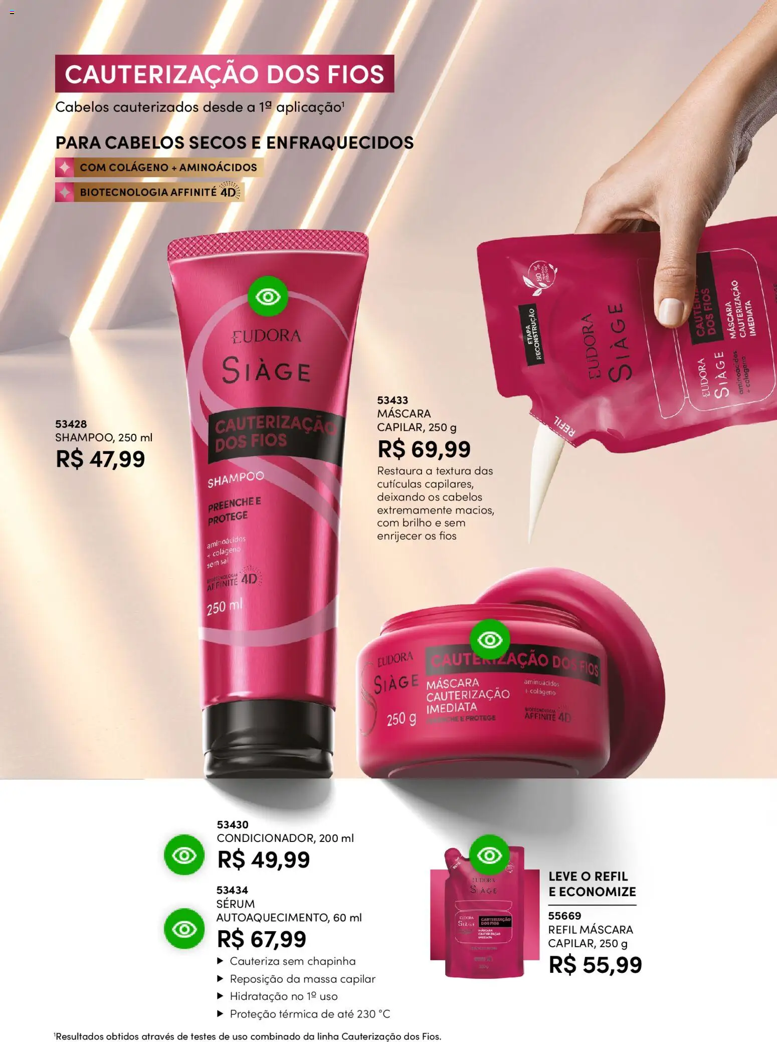 Eudora Folheto - válido de 17.12.2025 | Página: 43 | Produtos: Shampoo, Colágeno, Massa, Sal