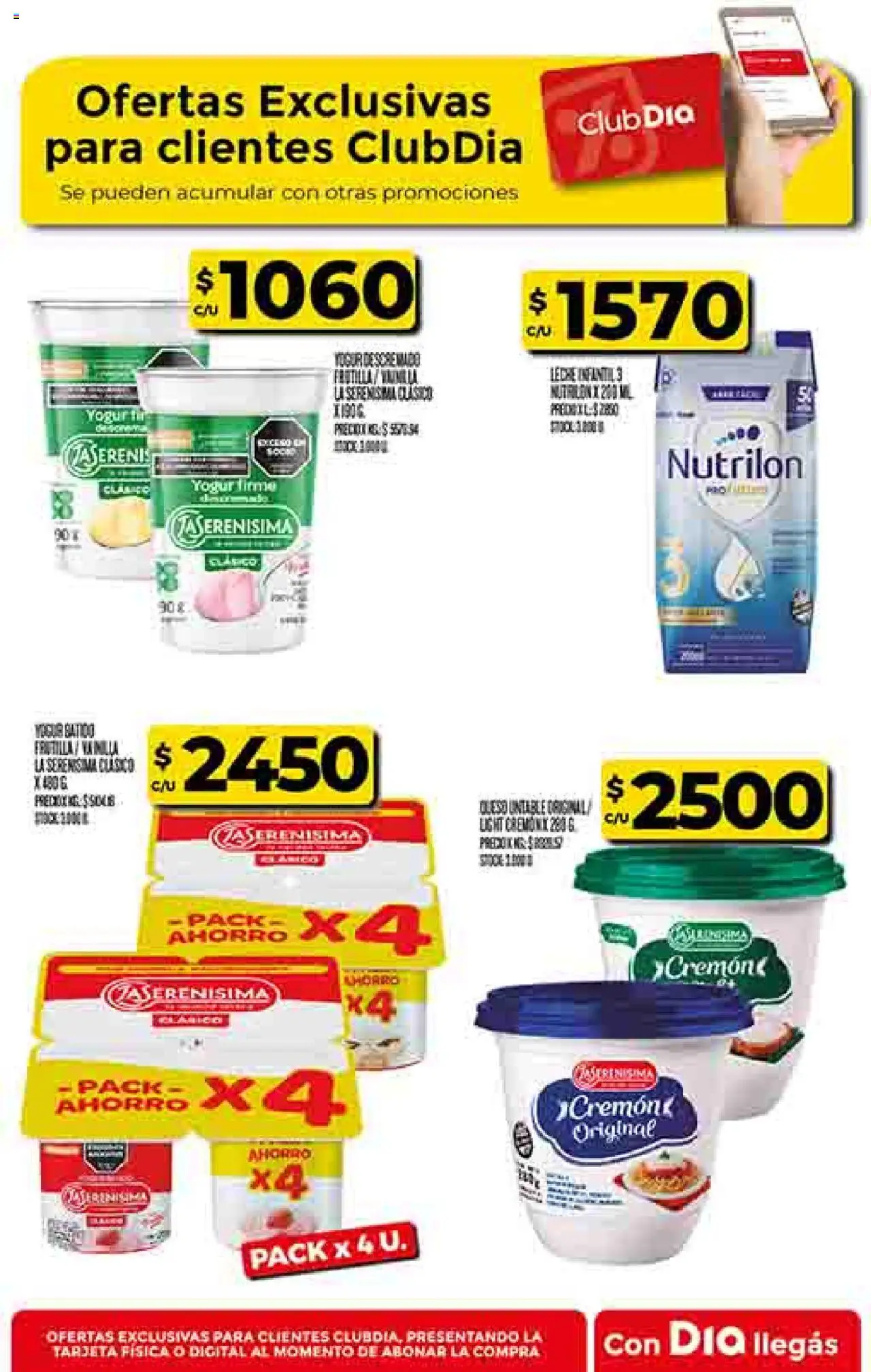 Supermercado DIA Ofertas │ válido desde el 15.10.2025 | Página: 44 | Productos: Leche, Yogur