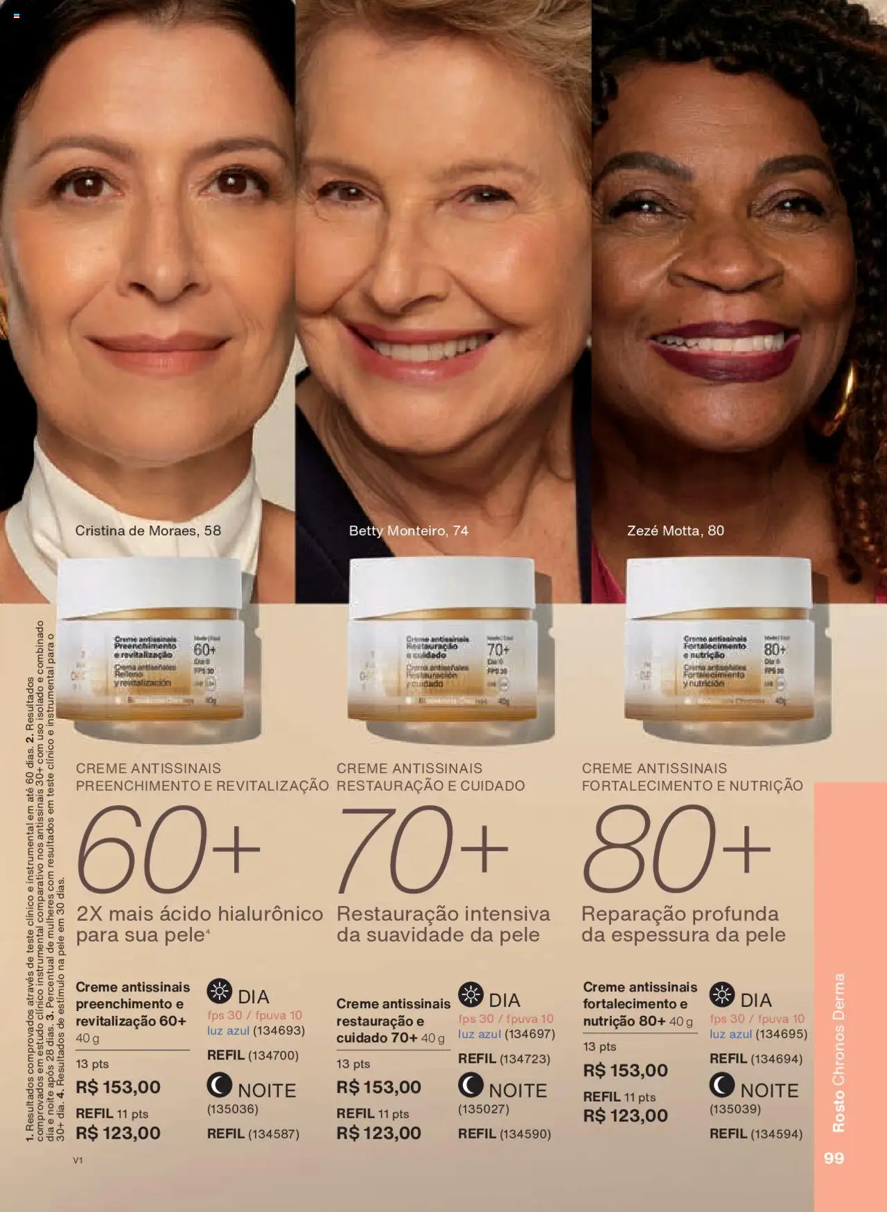 Natura Folheto - válido de 18.08.2025 | Página: 99 | Produtos: Creme