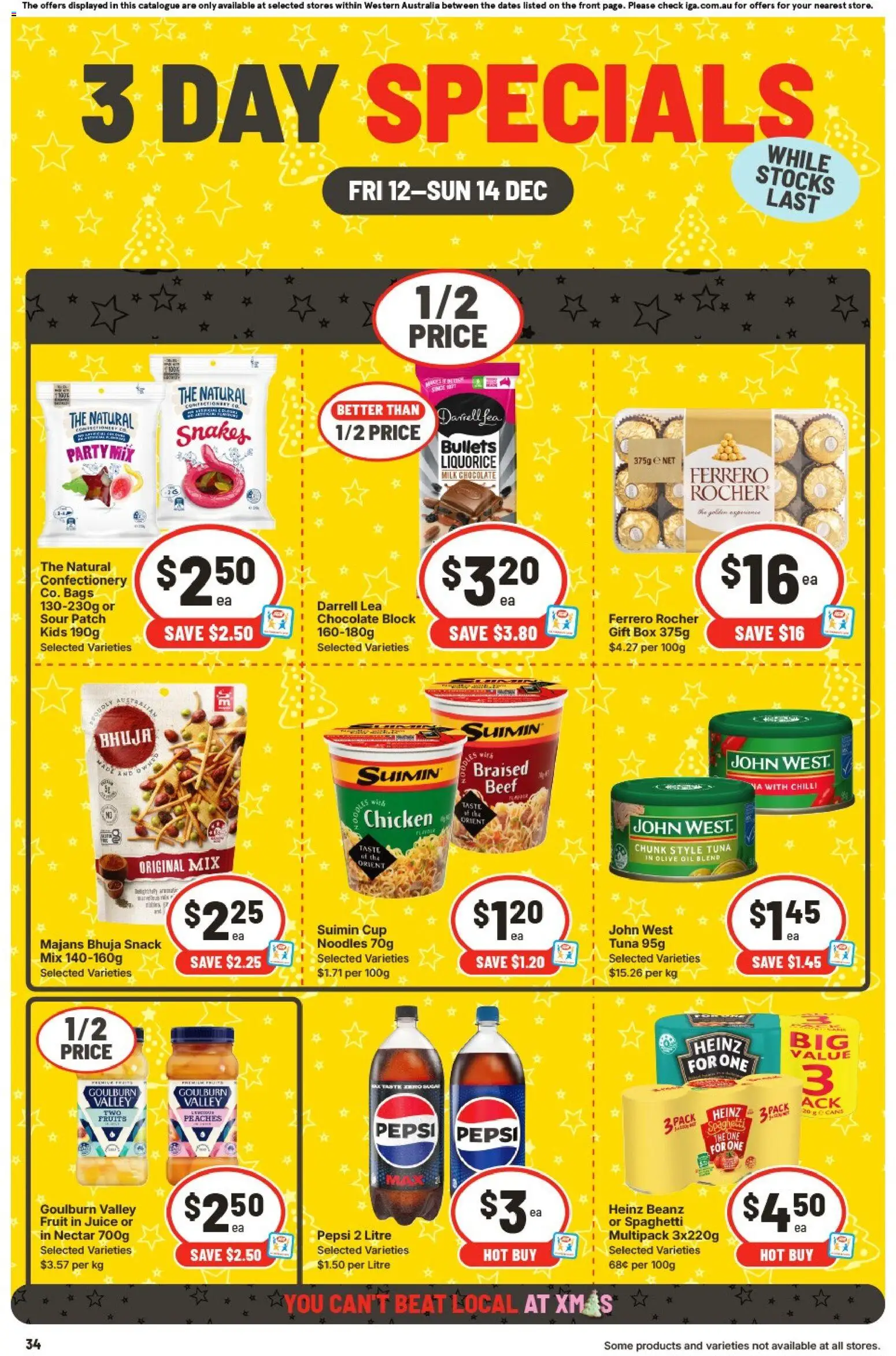 IGA catalogue - valid from 12.12.2025 | Page: 2 | Products: Oil, Chicken, Noodles, Chilli