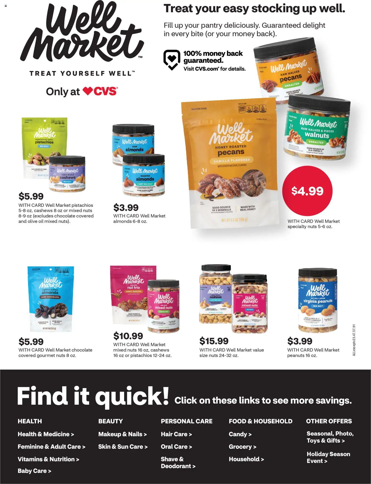 CVS Pharmacy Weekly Ad - MA - valid from 23.11.2025 | Page: 6 | Products: Oil, Chocolate, Deodorant, Salt
