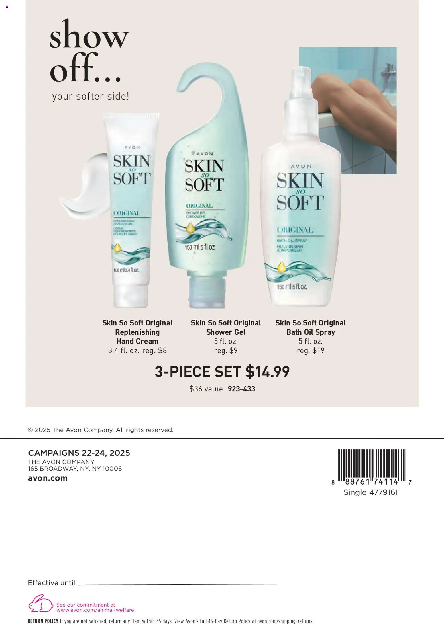 Avon Good Buys Flyer - valid from 22.10.2025 | Page: 24 | Products: Bath, Shower, Oil, Hand cream