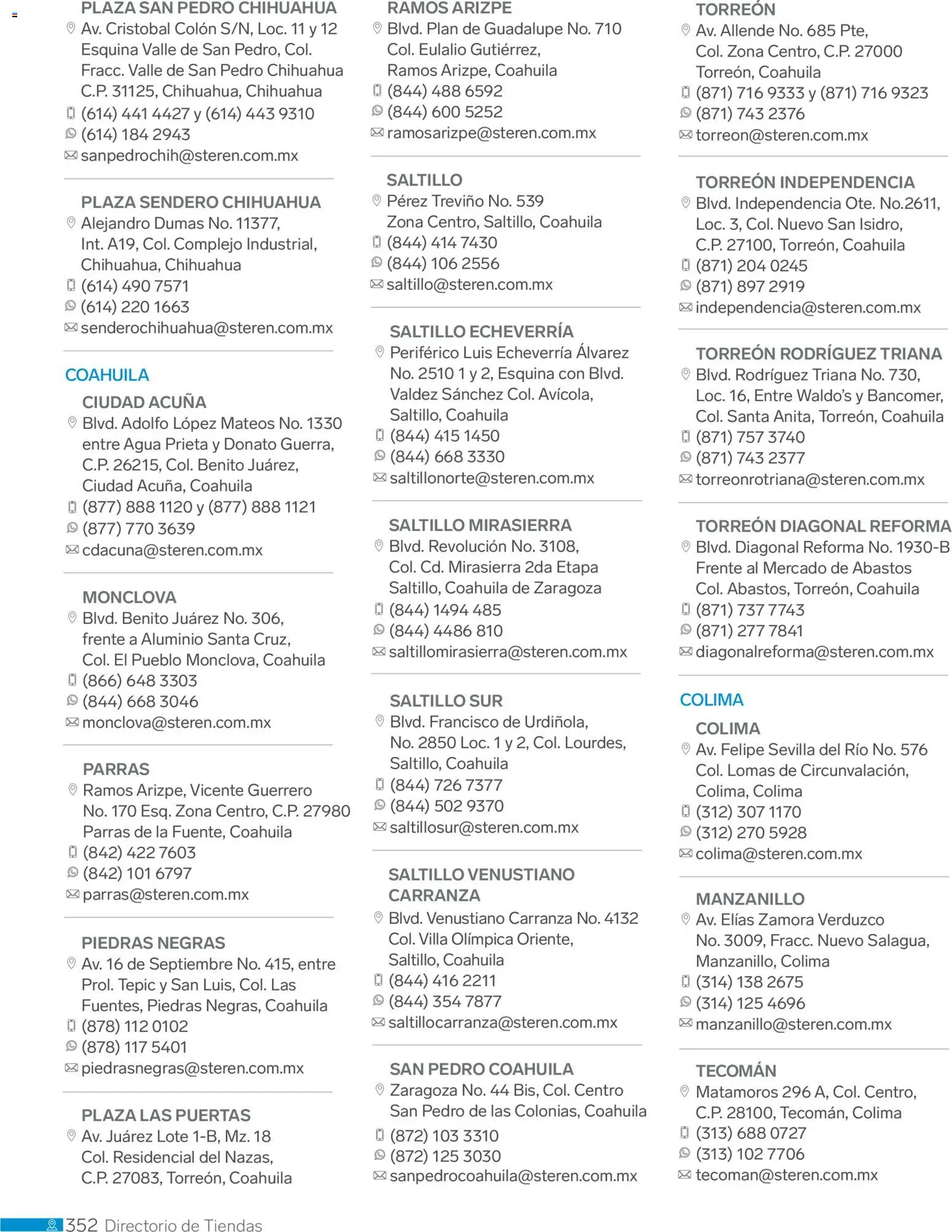 Nuevas ofertas de Steren válidas en toda la República Mexicana desde el 01.01.2026. ¡Encuentra las mejores ofertas en Steren catálogo! | Página: 364 | Productos: Agua