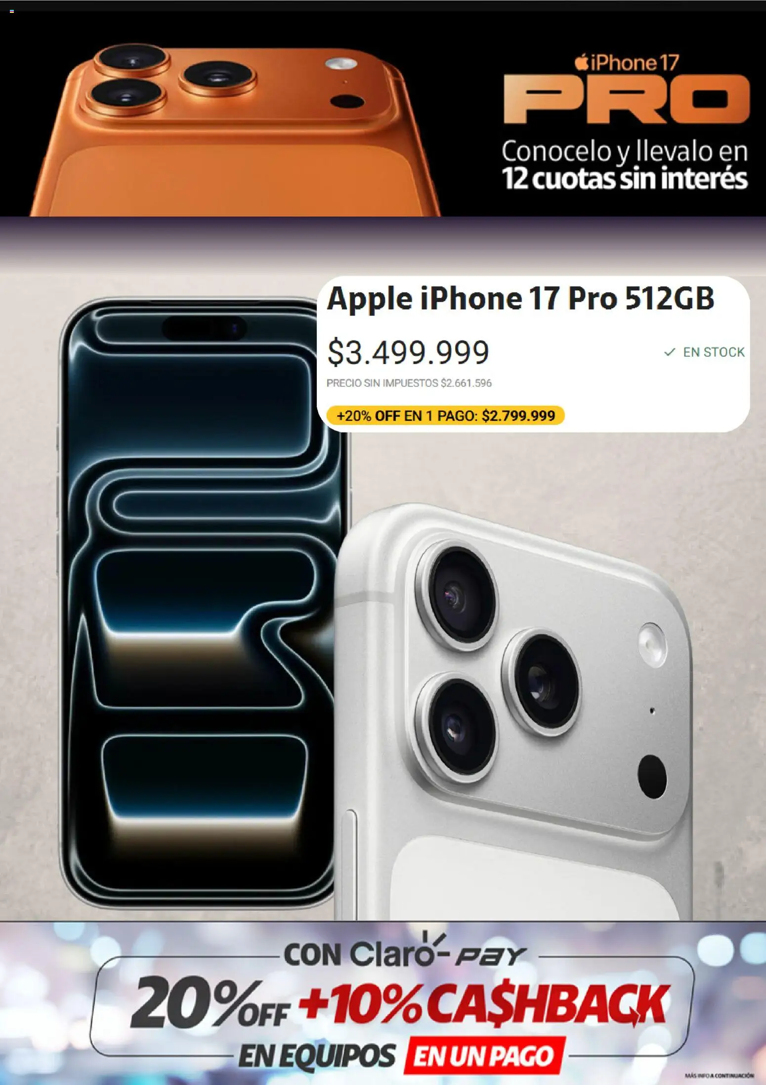 Claro catálogo │ válido desde el 20.01.2026 | Página: 3