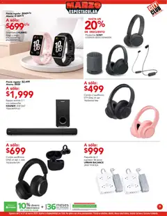 Vista previa de City Club catálogo, nuevo folleto de la tienda, válido en México a partir del 02.03.2026 | Página: 9 | Productos: Audífonos