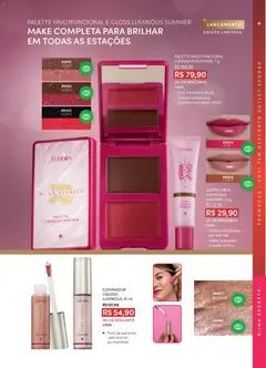 Eudora - Revista 02/2026 - Pré-Visualização do folheto da loja Eudora, válido de 08.01.2026 | Página: 68 | Produtos: Blush, Gloss labial, Multifuncional, Iluminador