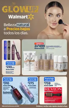 Vista previa de Walmart folleto Belleza natural a precios bajos, nuevo folleto de la tienda, válido en México a partir del 13.03.2026