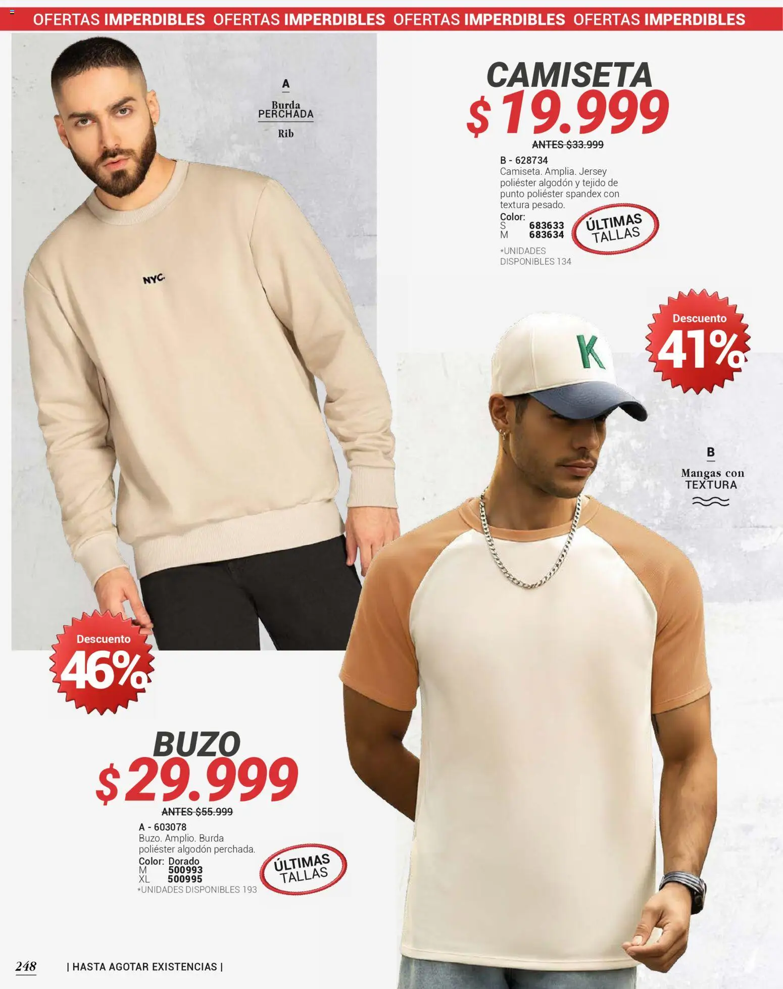 Carmel revista - valida desde el 01.01.2026 | Página: 248 | Productos: Algodón, Buzo, Camiseta