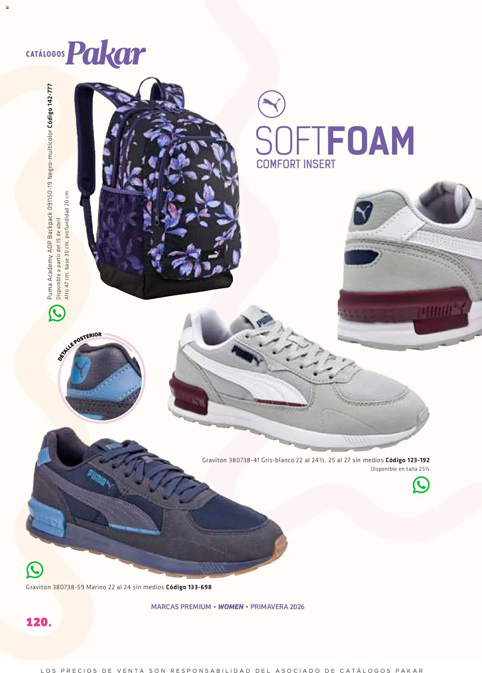 Nuevas ofertas de SC Pakar válidas en toda la República Mexicana desde el 27.02.2026. ¡Encuentra las mejores ofertas en SC Pakar catálogo Premium Women! | Página: 120