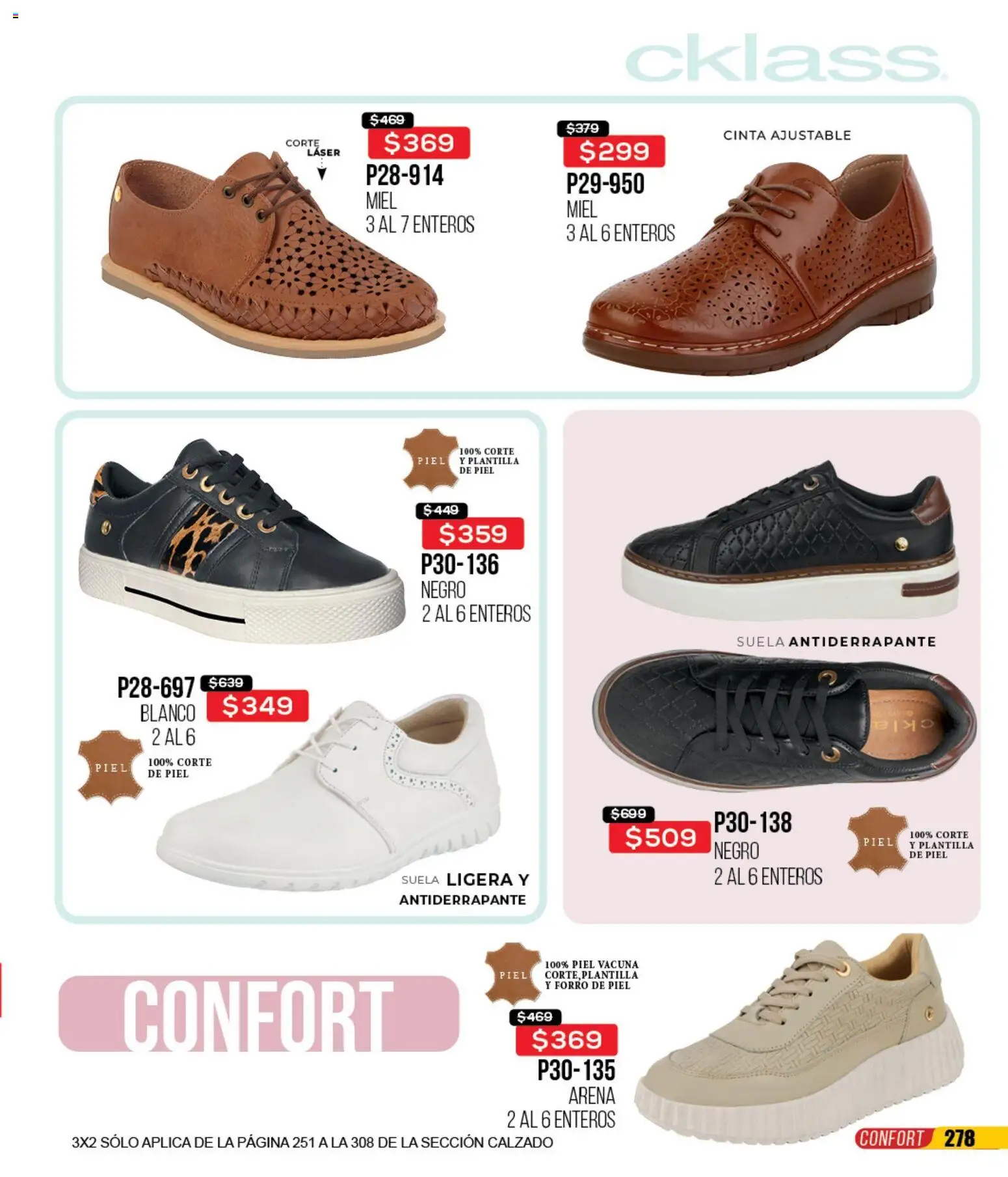 Nuevas ofertas de Cklass válidas en toda la República Mexicana desde el 12.01.2026. ¡Encuentra las mejores ofertas en Cklass catálogo Mega Ofertas Ropa! | Página: 442 | Productos: Cinta