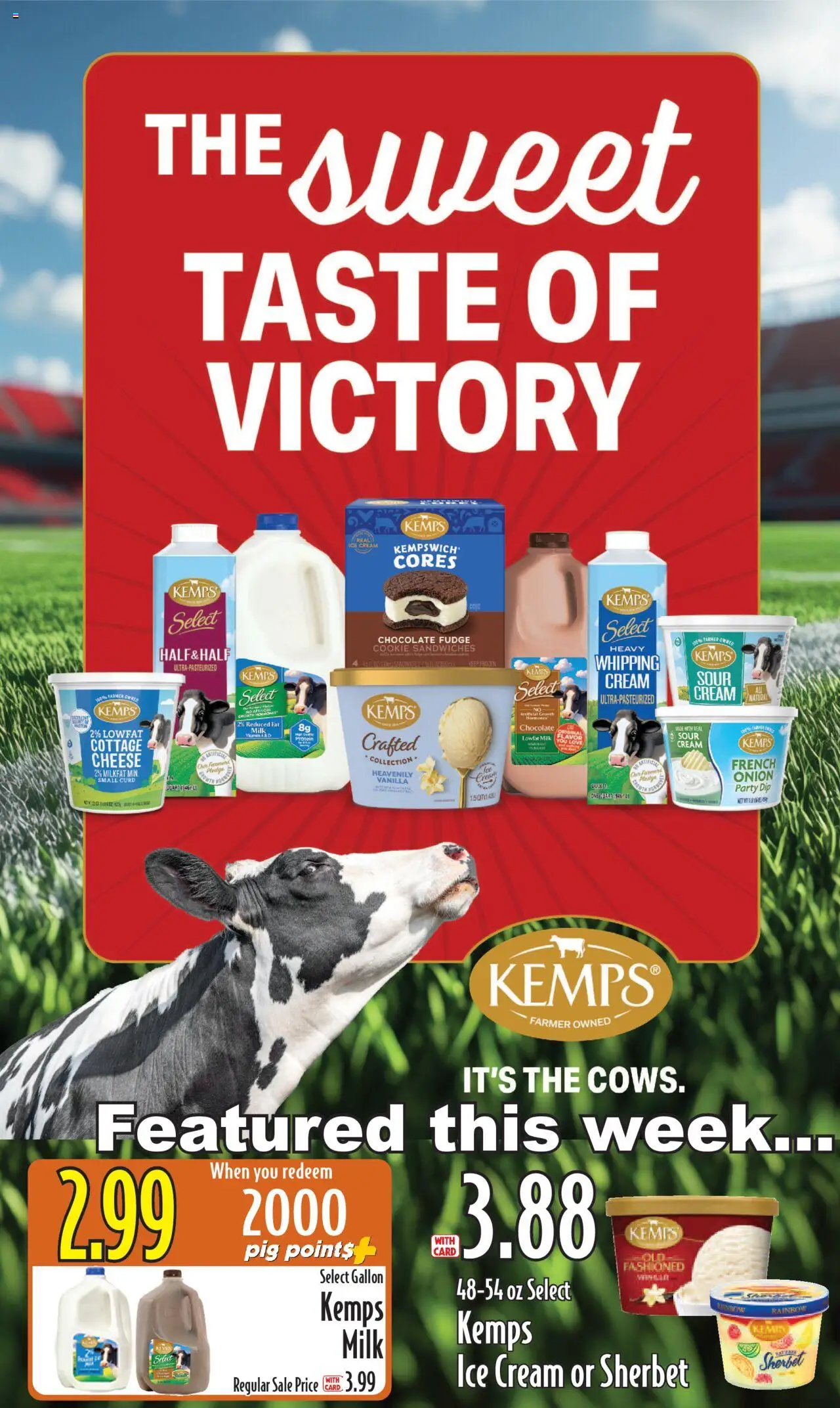 Piggly Wiggly Weekly Ad - WI - valid from 17.09.2025 | Page: 13 | Products: Milk, Cheese, Cream, Onion
