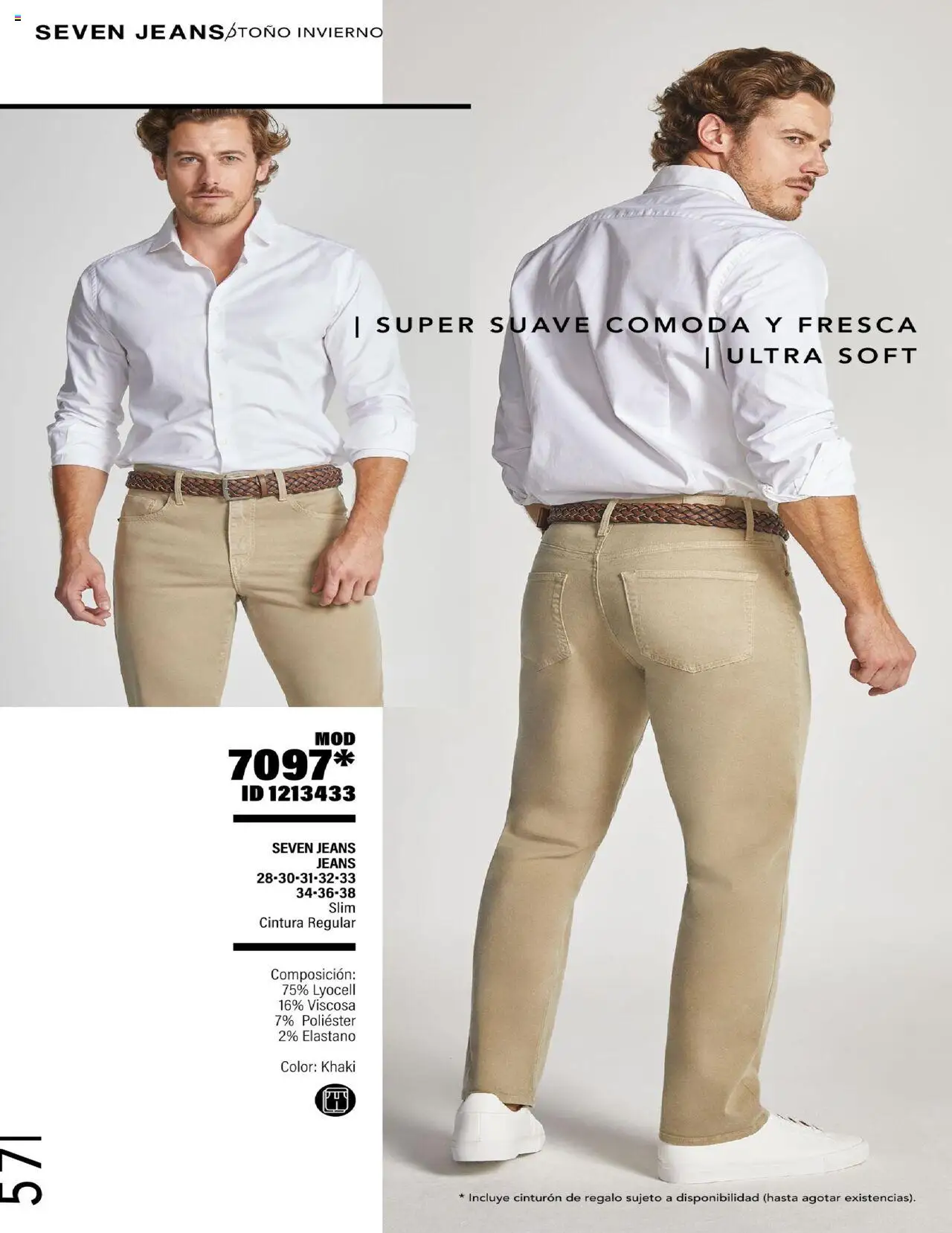 Nuevas ofertas de Price Shoes válidas en toda la República Mexicana desde el 23.07.2025. ¡Encuentra las mejores ofertas en Price Shoes - Catálogo Seven Jeans! | Página: 57 | Productos: Cinturón