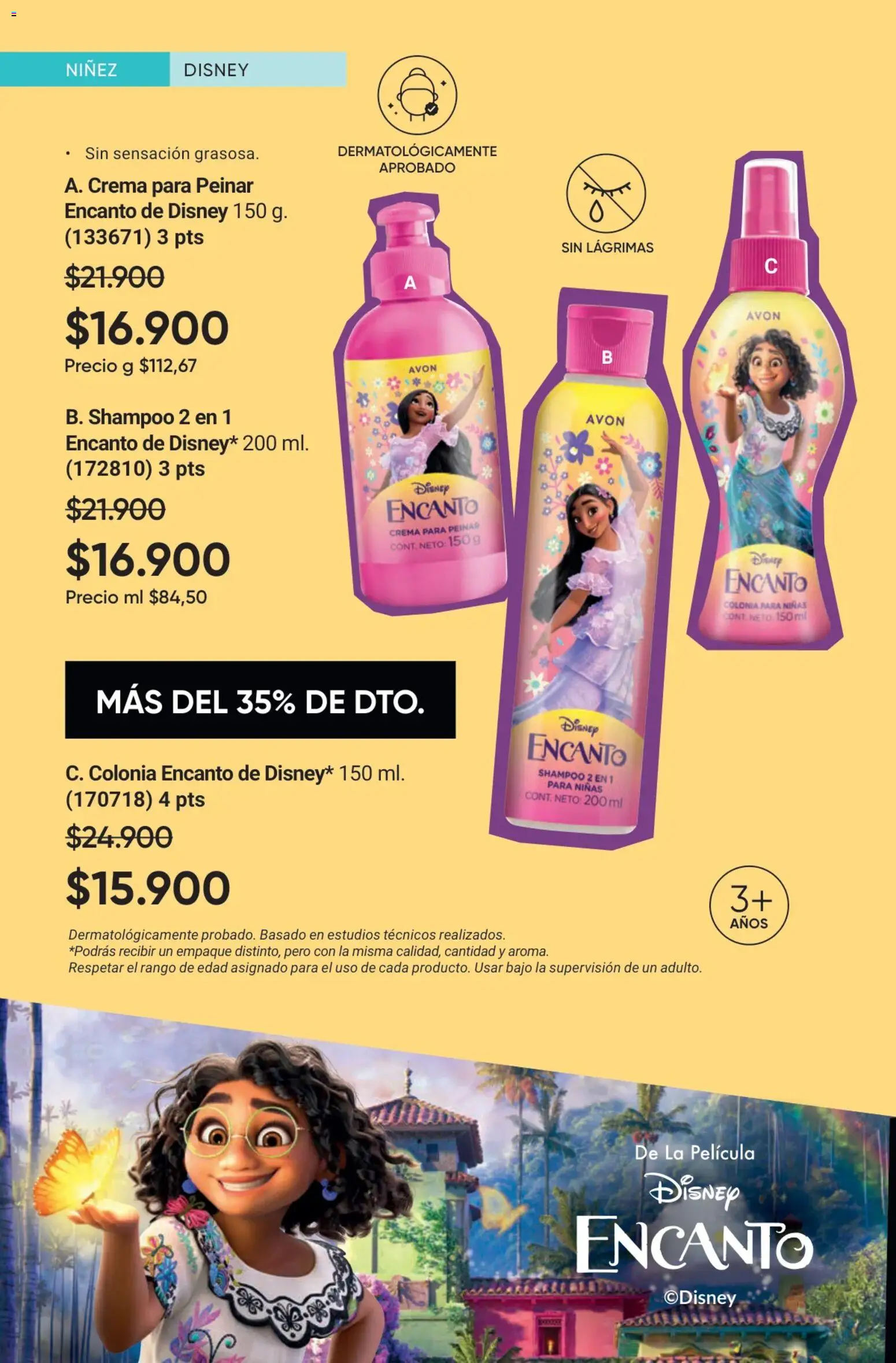 Avon revista - valida desde el 02.01.2026 | Página: 14 | Productos: Crema, Shampoo