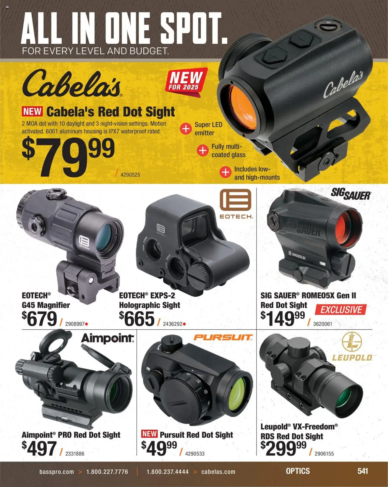 Cabela's Hunting Master 25 - valid from 11.08.2025 | Page: 541