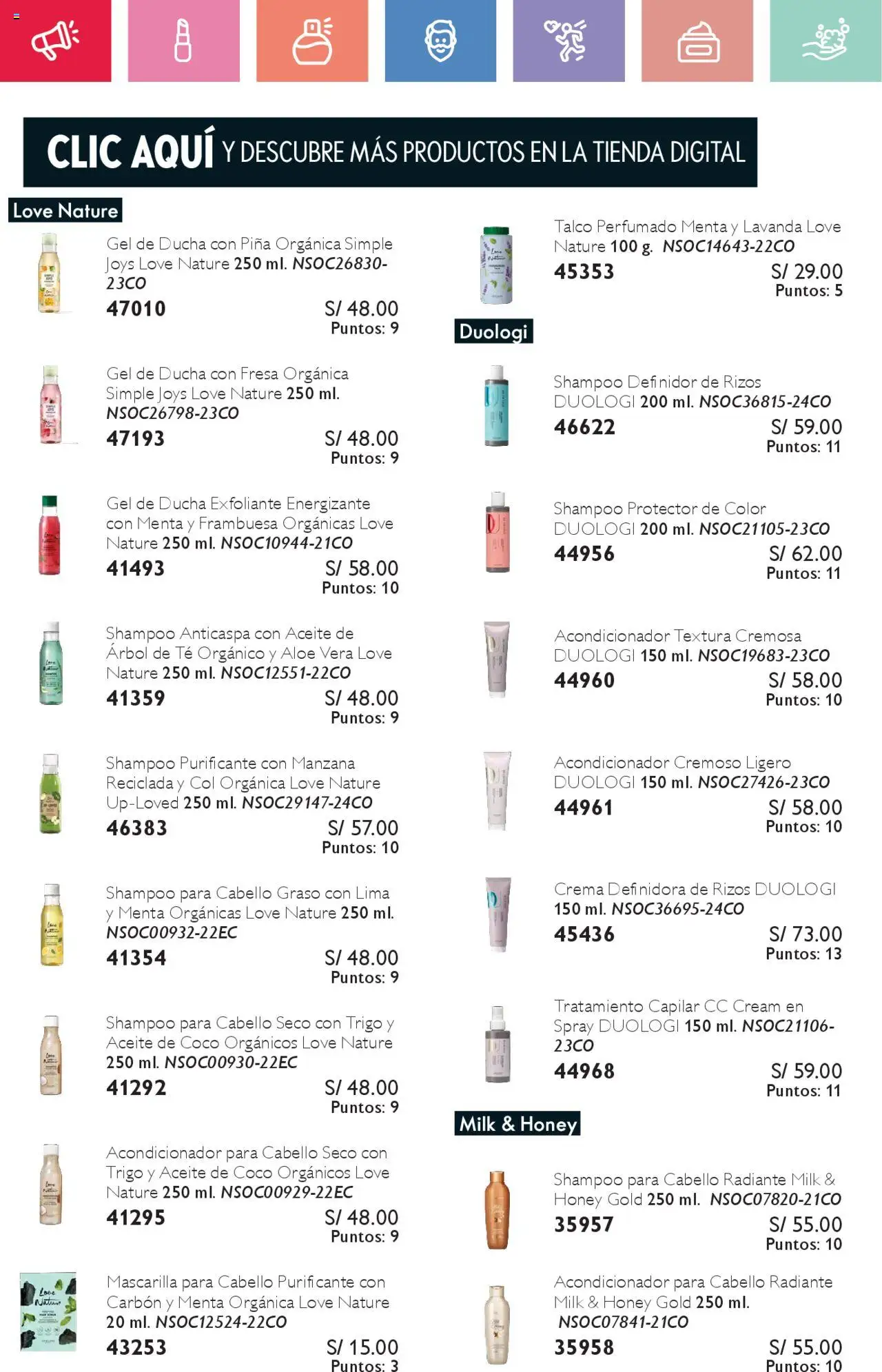 Catálogo Oriflame válido desde 02.08.2025 | Página: 72 | Productos: Acondicionador, Gel de ducha, Ducha, Aceite
