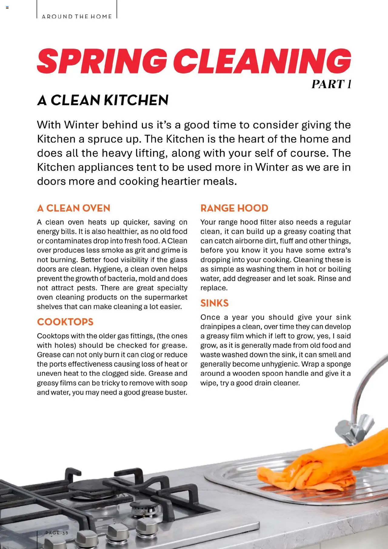 Drakes catalogue - valid from 01.08.2025 | Page: 38 | Products: Sink, Soap, Sponge, Oven